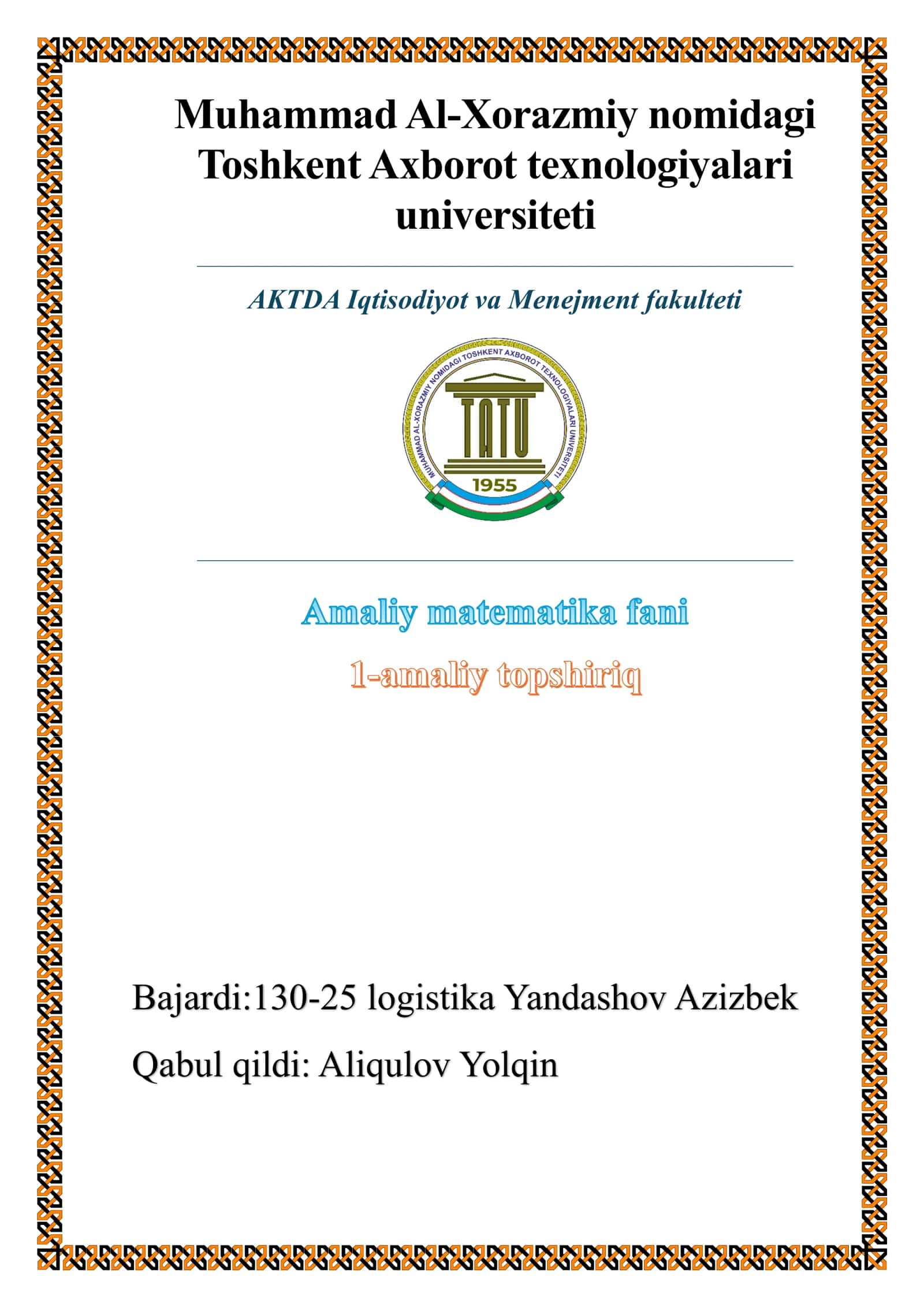 Bozor iqtisodiyotini matematik modellashtirish ahamiyati