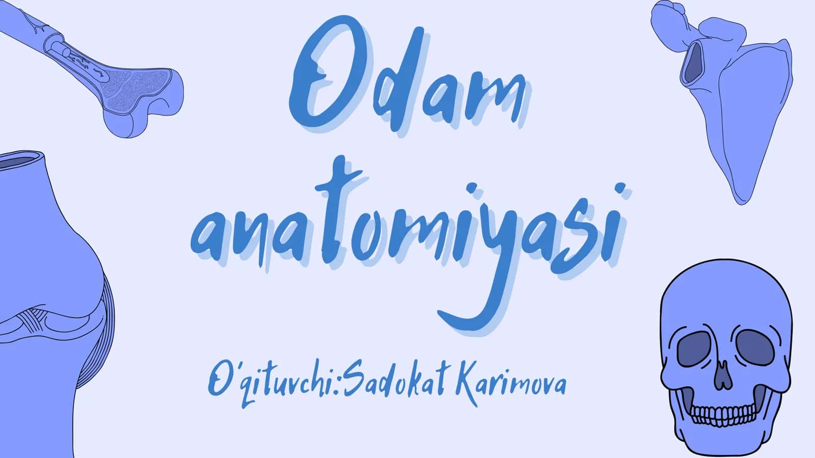Odam organizmining hujayraviy tuzilishi