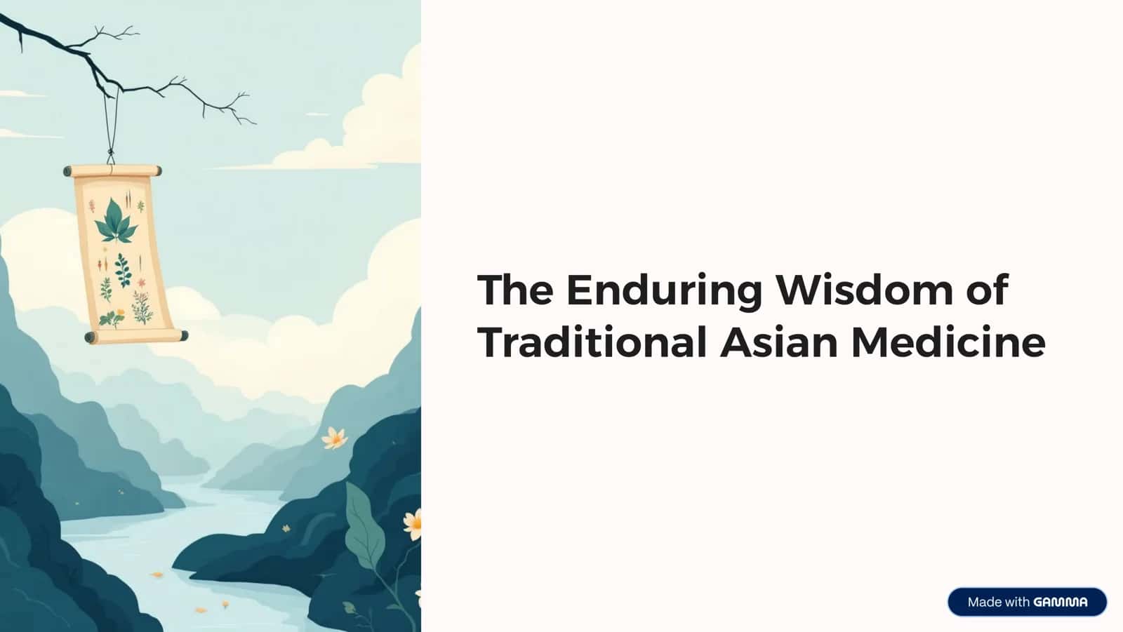 The Enduring Wisdom of Traditional Asian Medicine