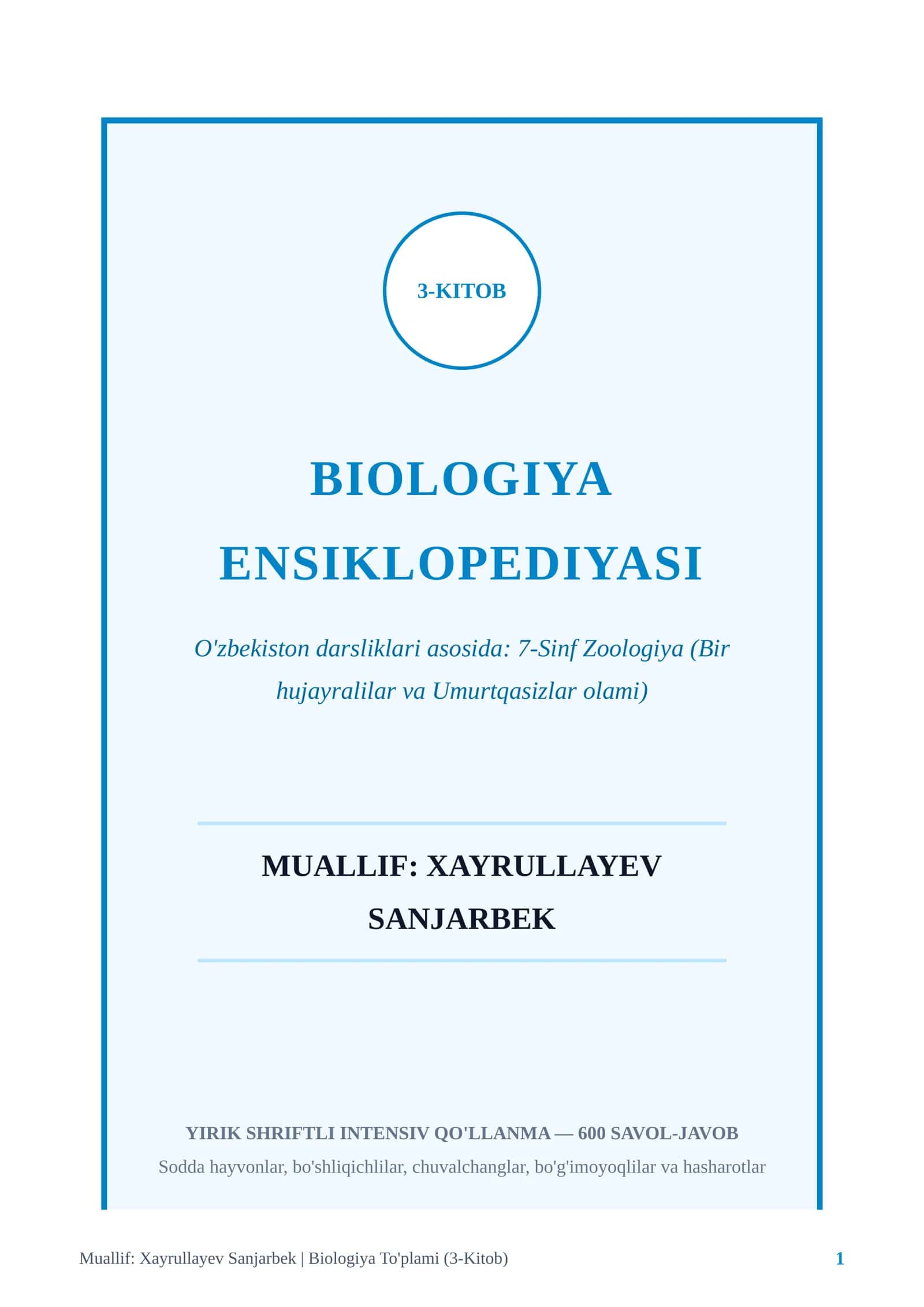 BIOLOGIYA ENSIKLOPEDIYASI
