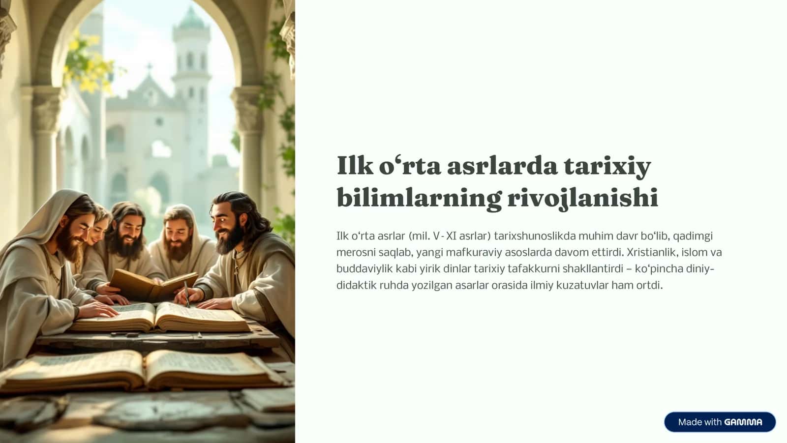 Tarixiy asarlar