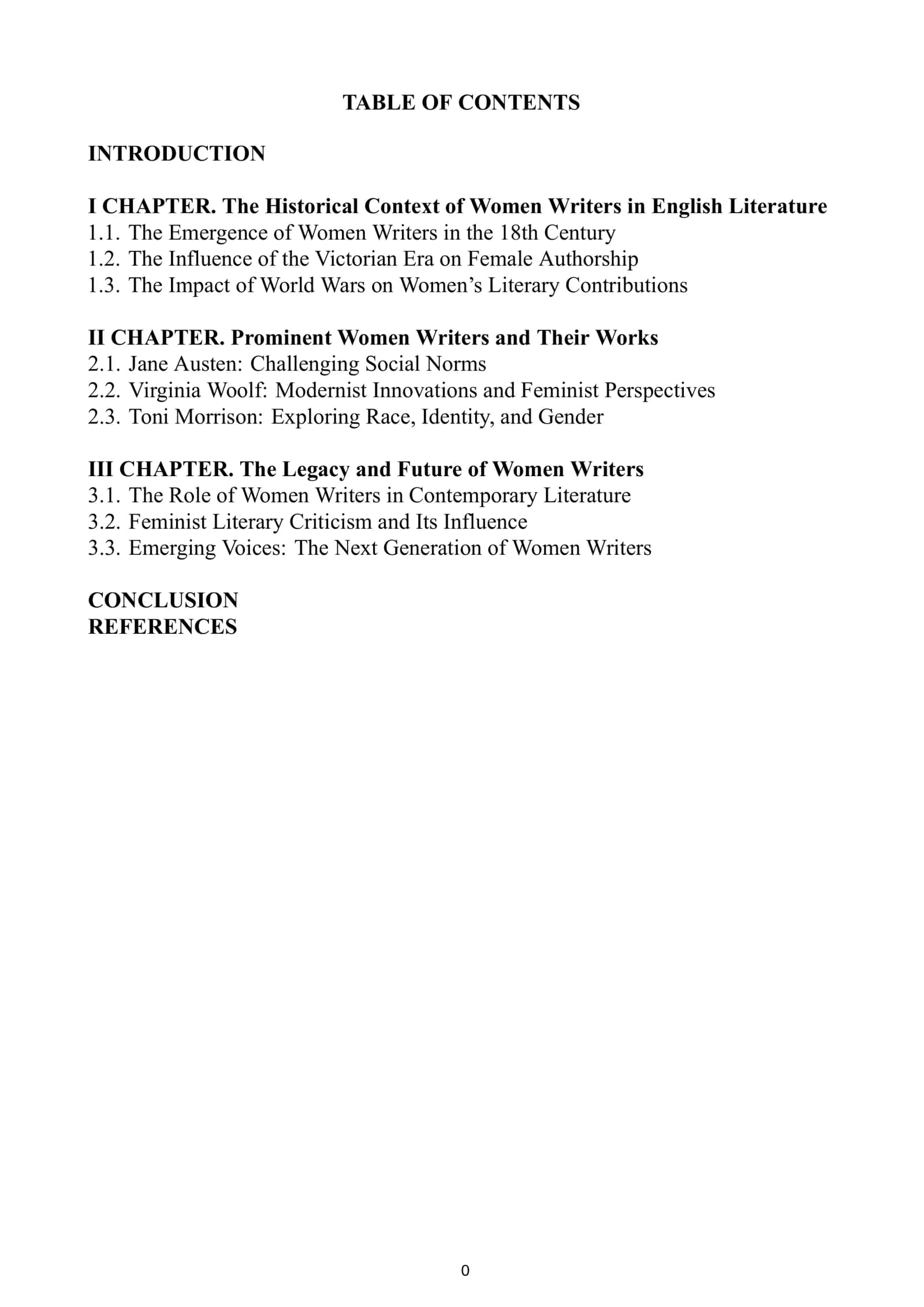 Objectives and Tasks of the Course Work