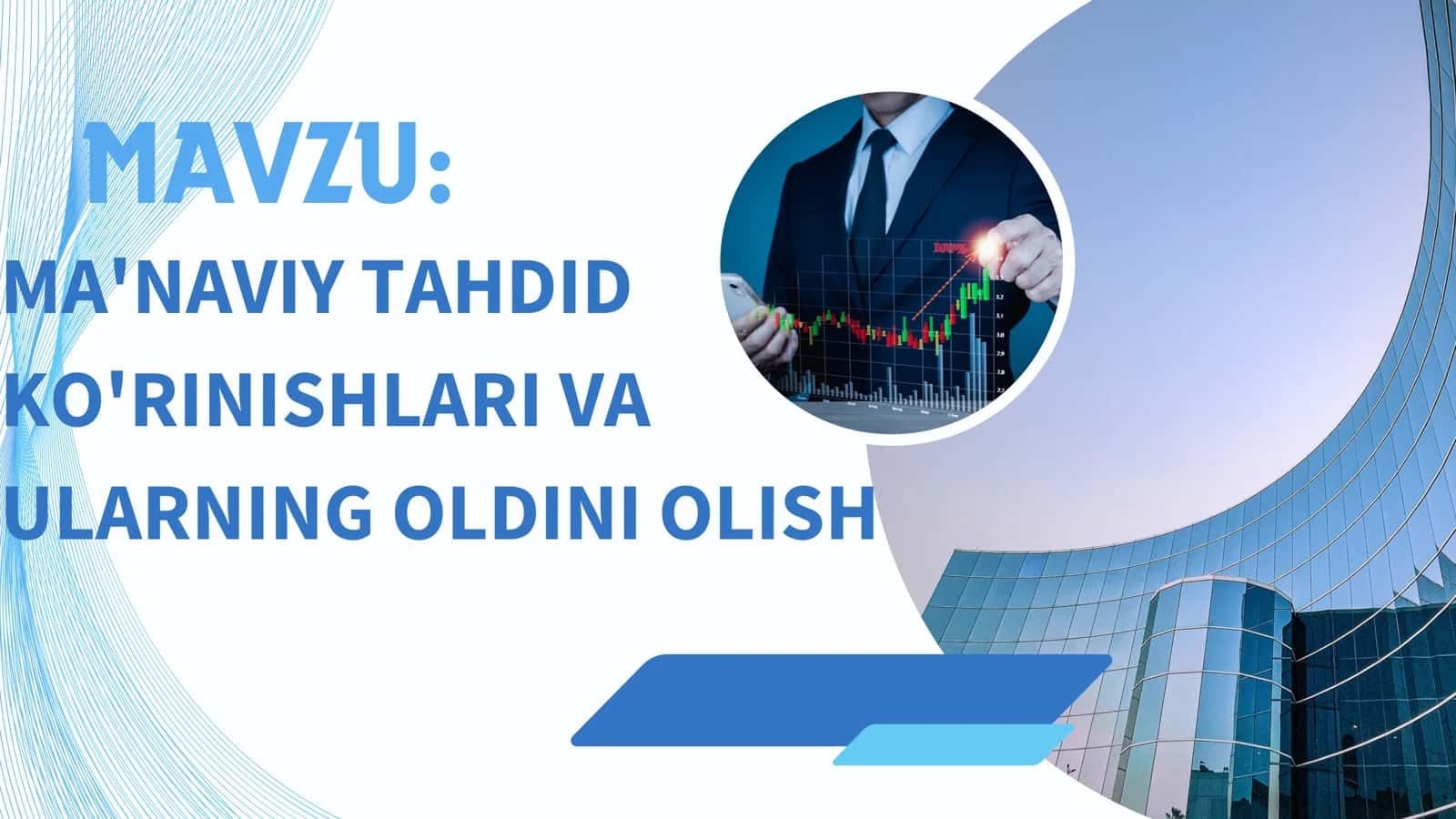MA'NAVIY TAHDID KO'RINISHLARI VA ULARNING OLDINI OLISH