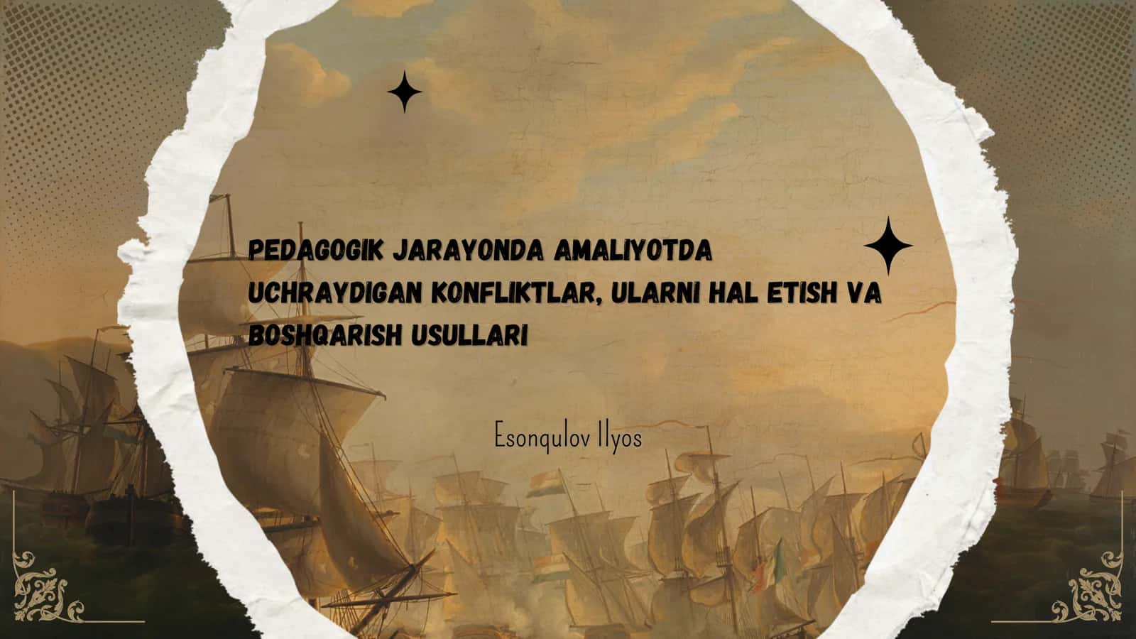 PEDAGOGNING MUTAXASSIS SIFATIDA SALBIY PEDAGOGIK NIZOLARNING OLDINI OLISH, BARTARAF ETISH CHORALARINI IZLASH YO'LIDA OLIB BORADIGAN AMALIY HARAKATI UNING O'Z USTIDA ISHLASHINI IFODALAYDI