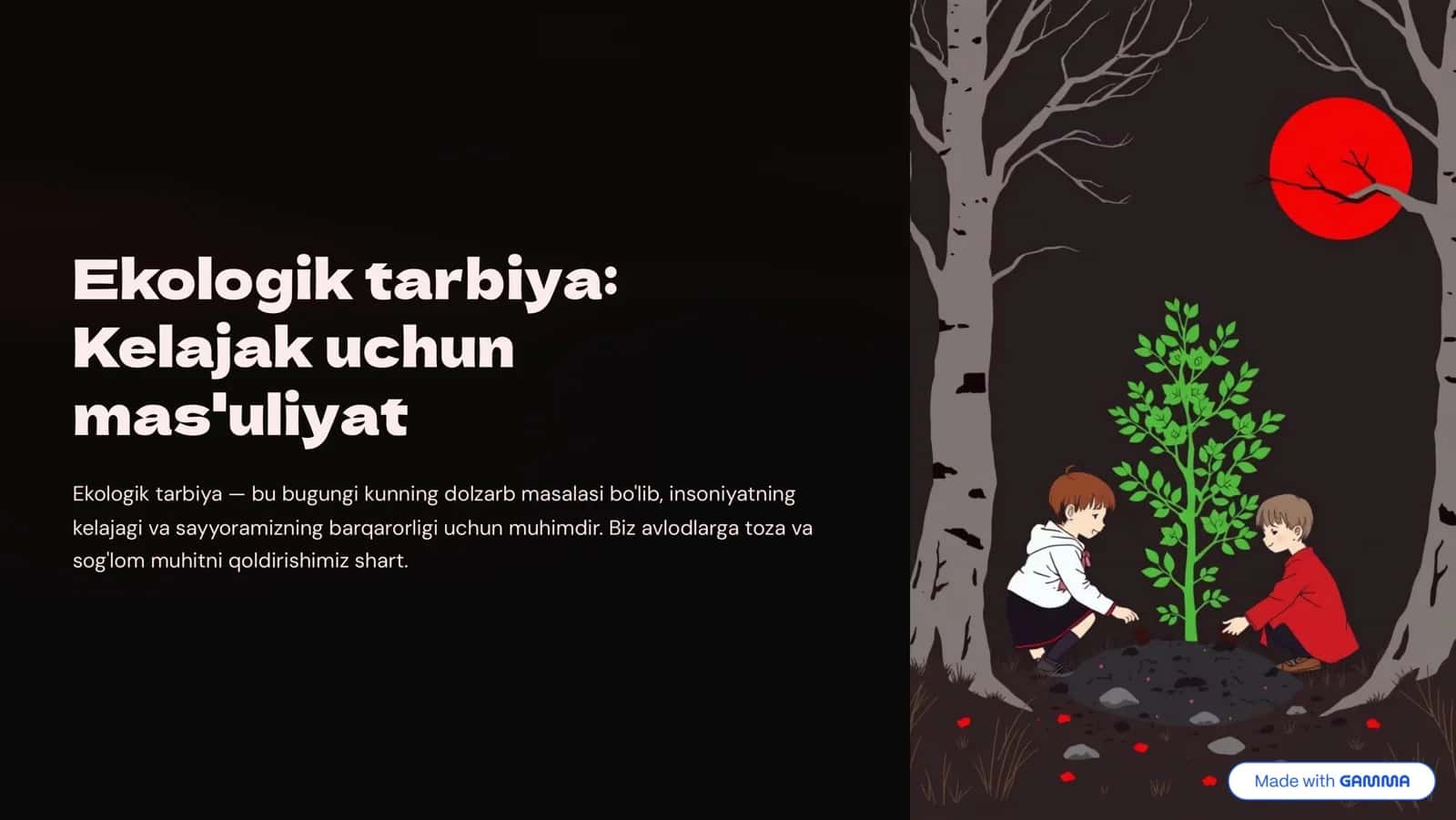 Ekologik tarbiya