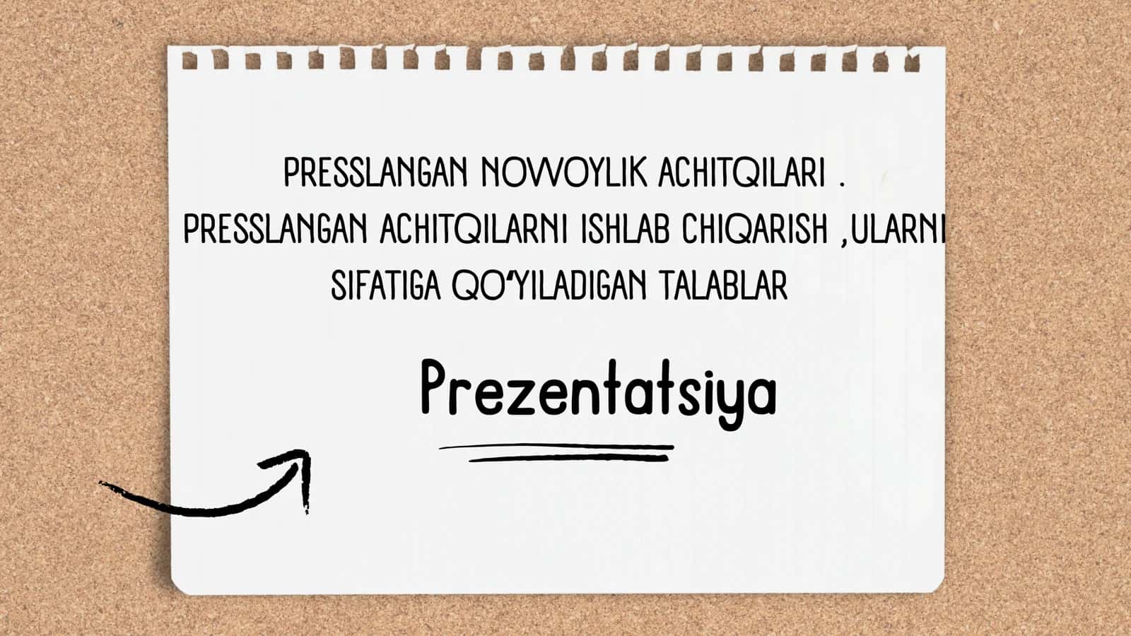 Preslangan novvoylik achitqilari