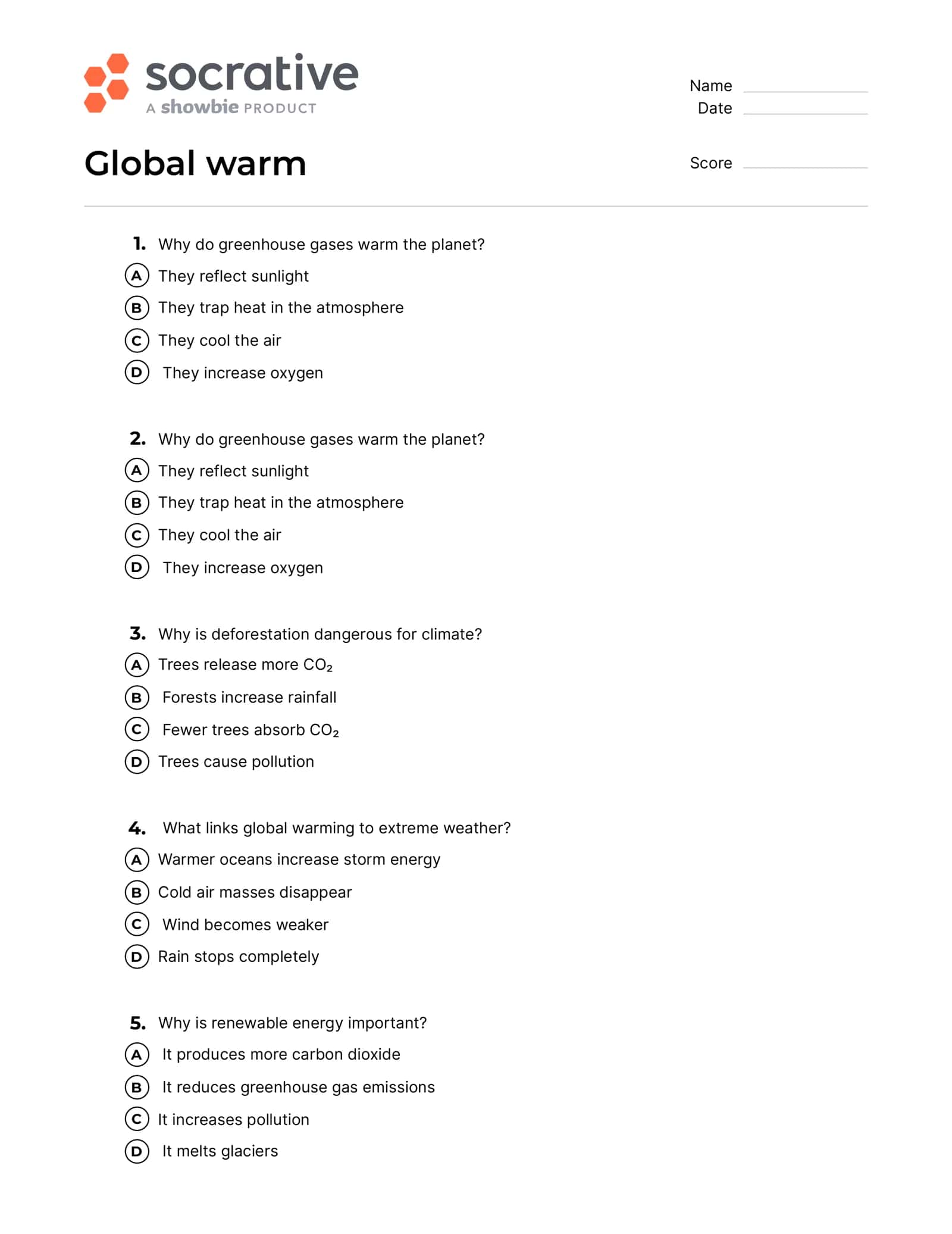 Global warm