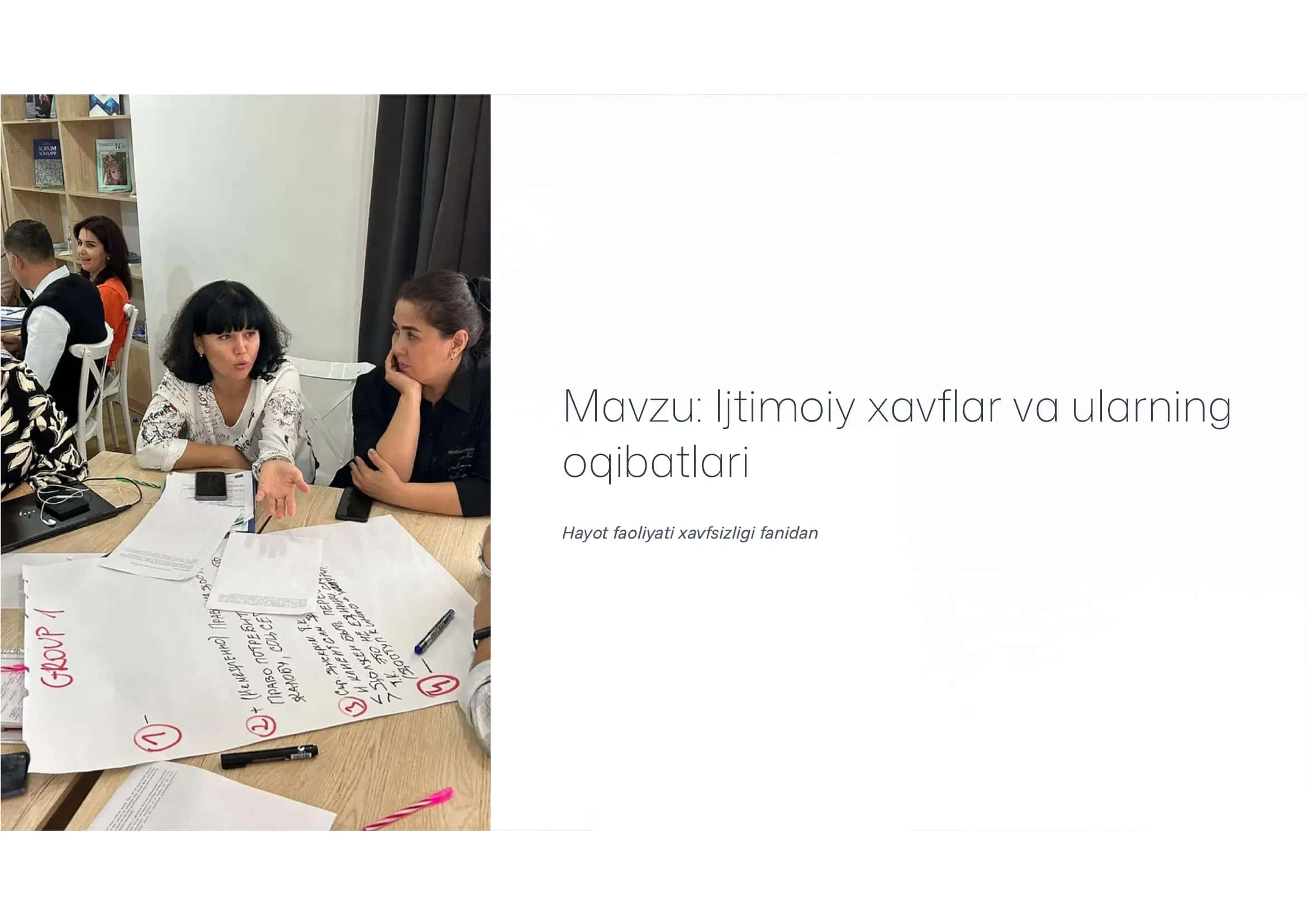 Ijtimoiy xavflar va ularning oqibatlari