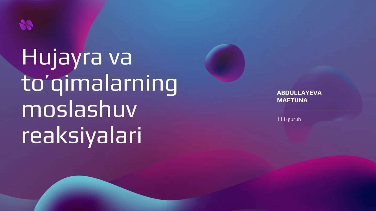 Hujayra va toʻqimalarning moslashuv reaksiyalari