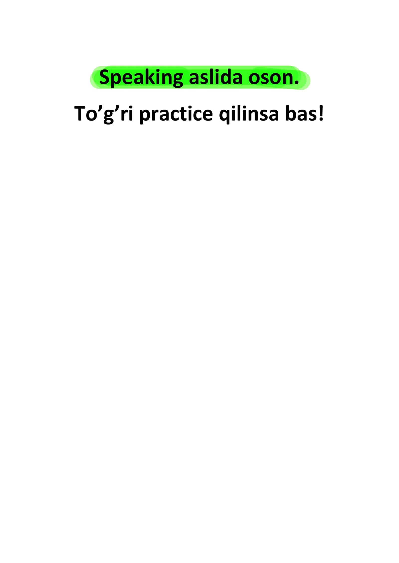 Talafuz va Nutq Oshiq etish