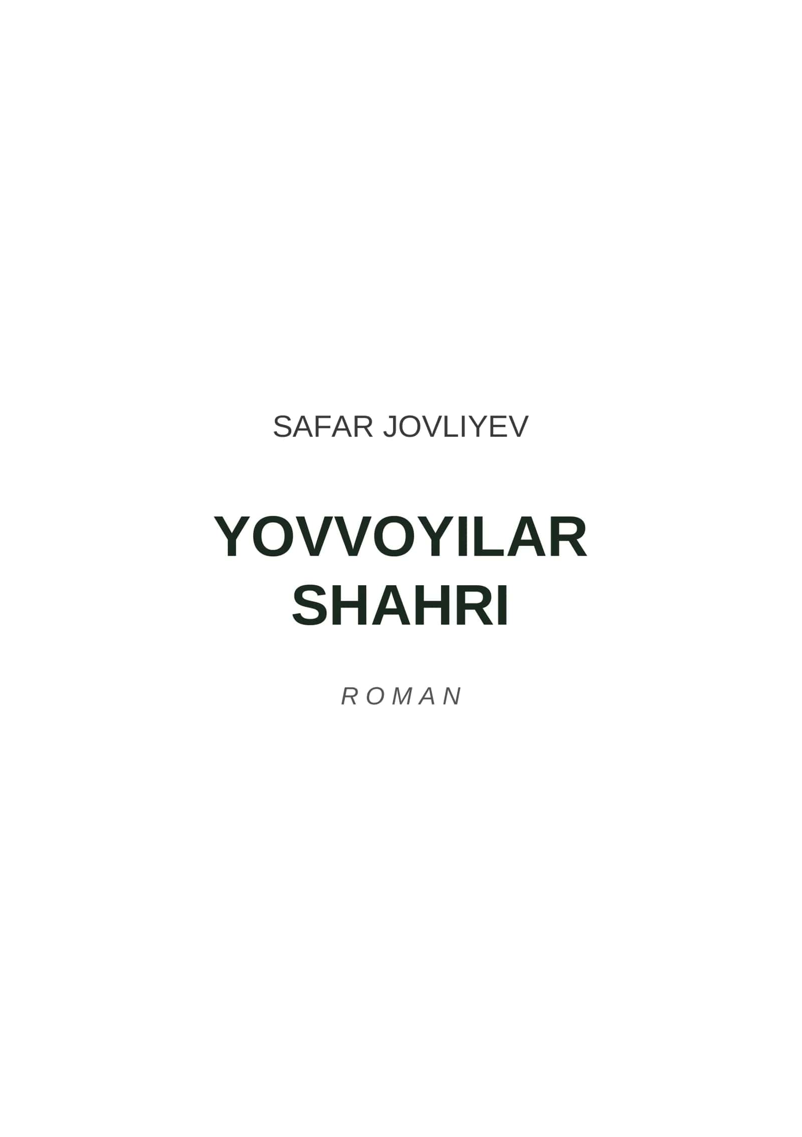 YOVVOYILAR