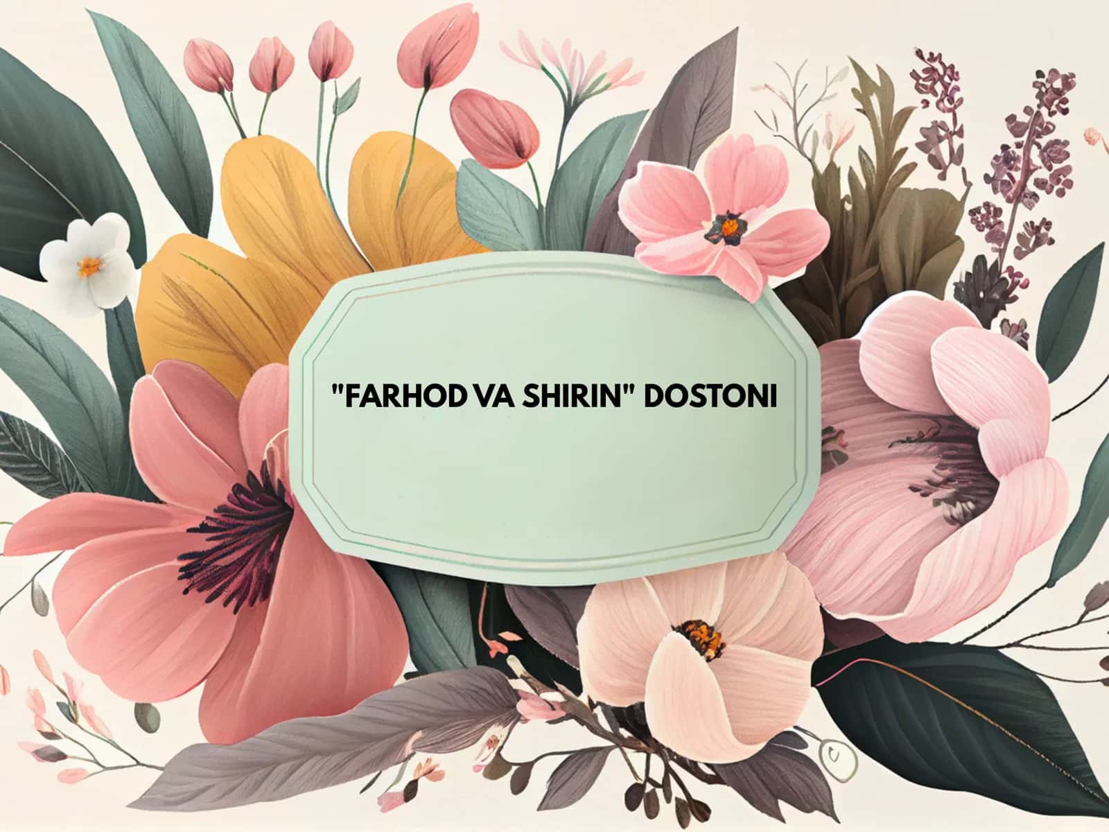 "FARHOD VA SHIRIN" DOSTONI