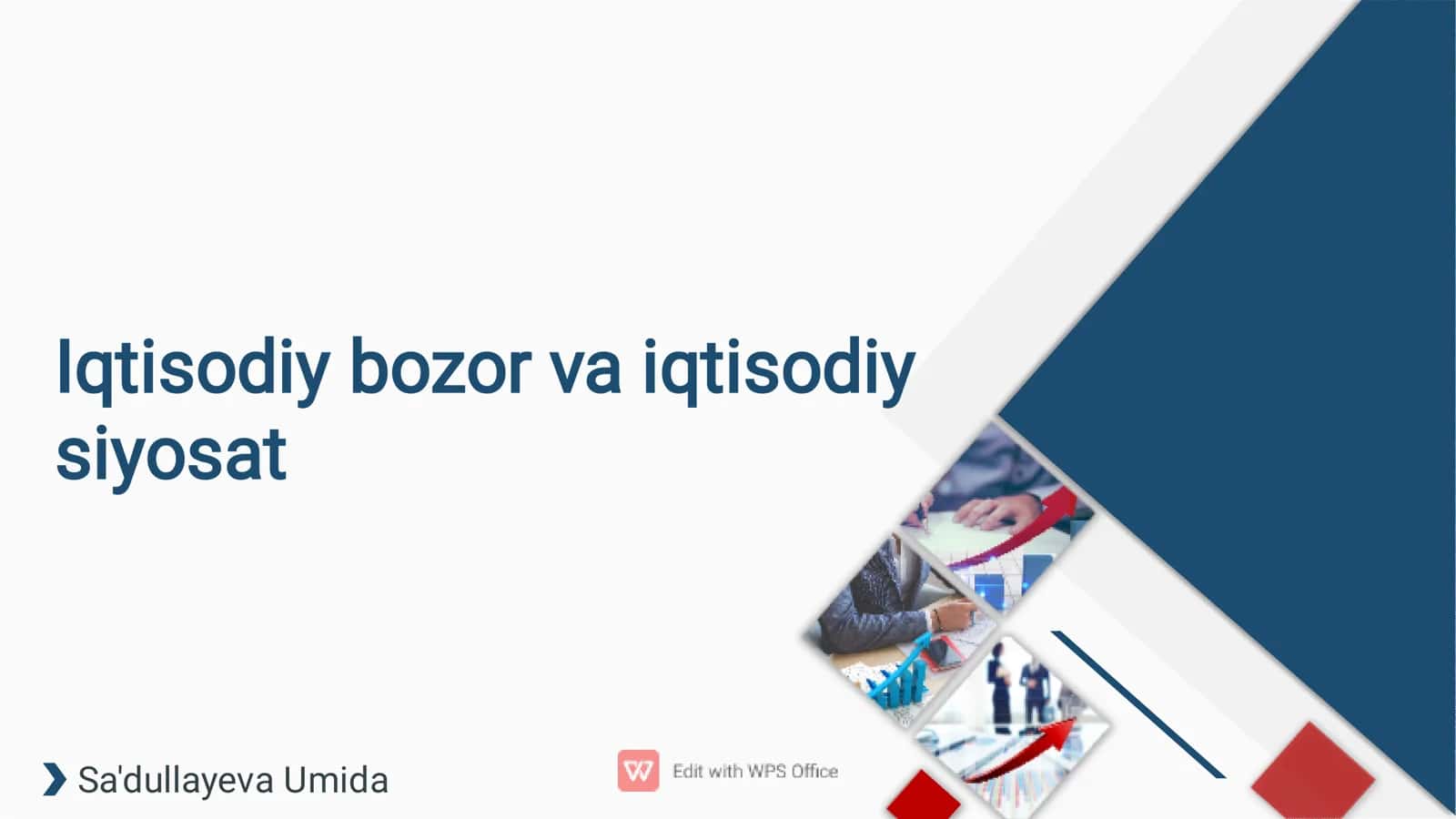 Iqtisodiy siyosat va uning turlari