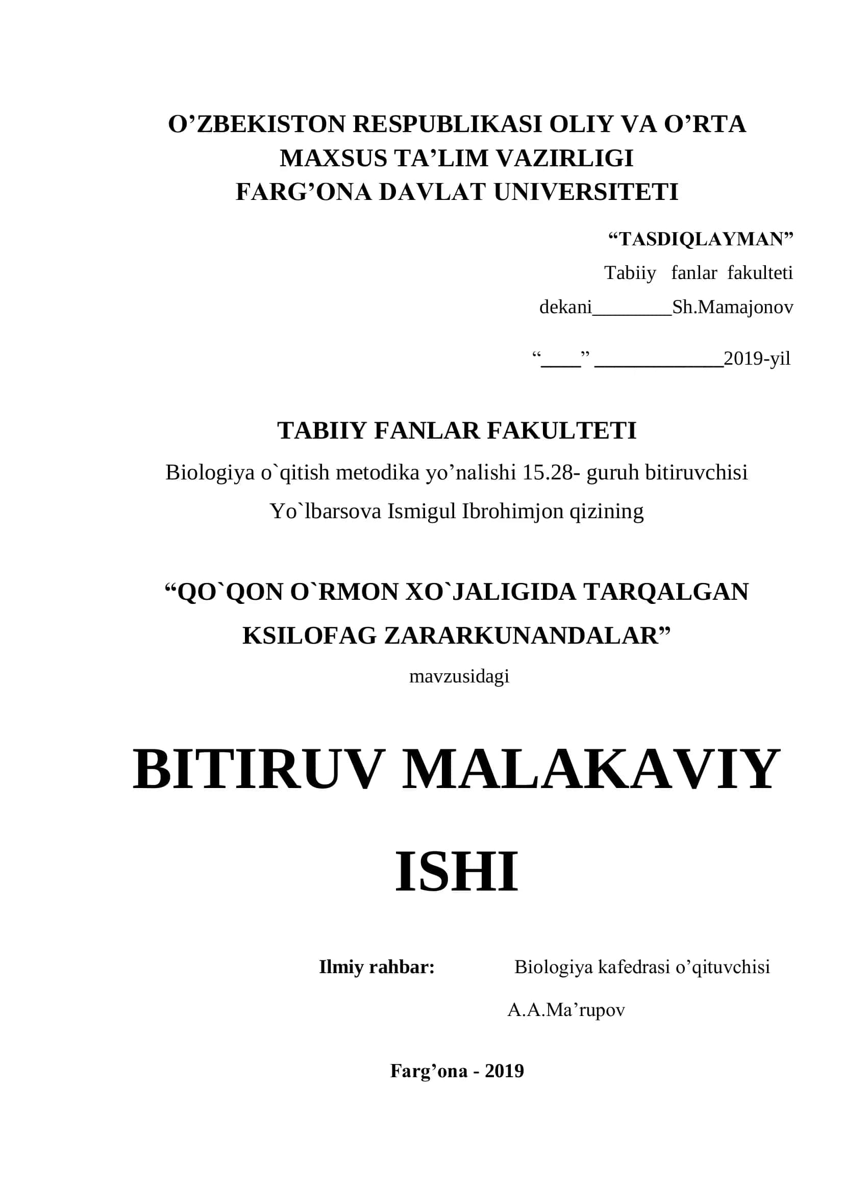 KSILOFAG ZARARKUNANDALAR