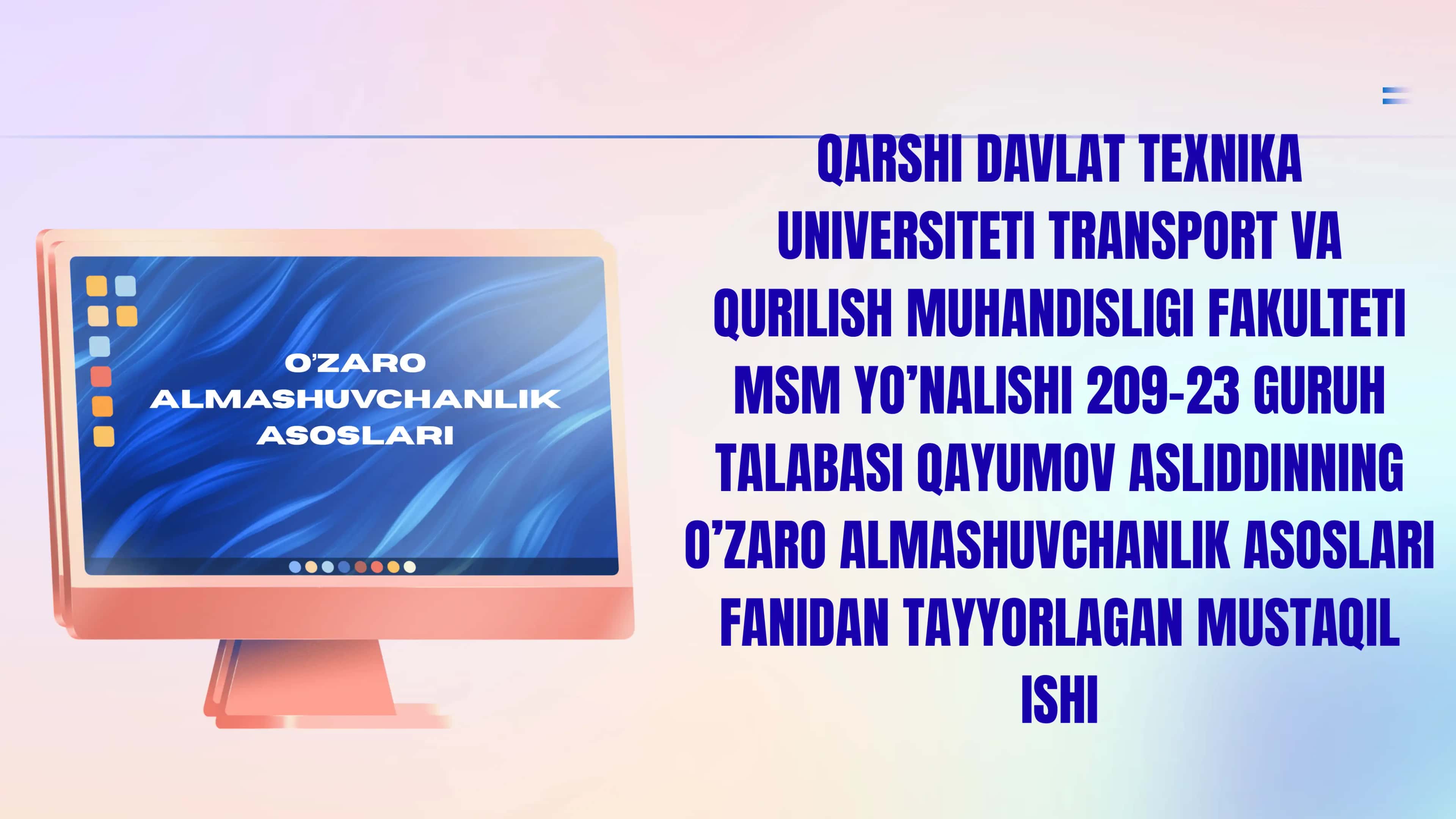 SHPONKALI BIRIKMALAR VA ULARNING JOIZLIK MAYDONLARI