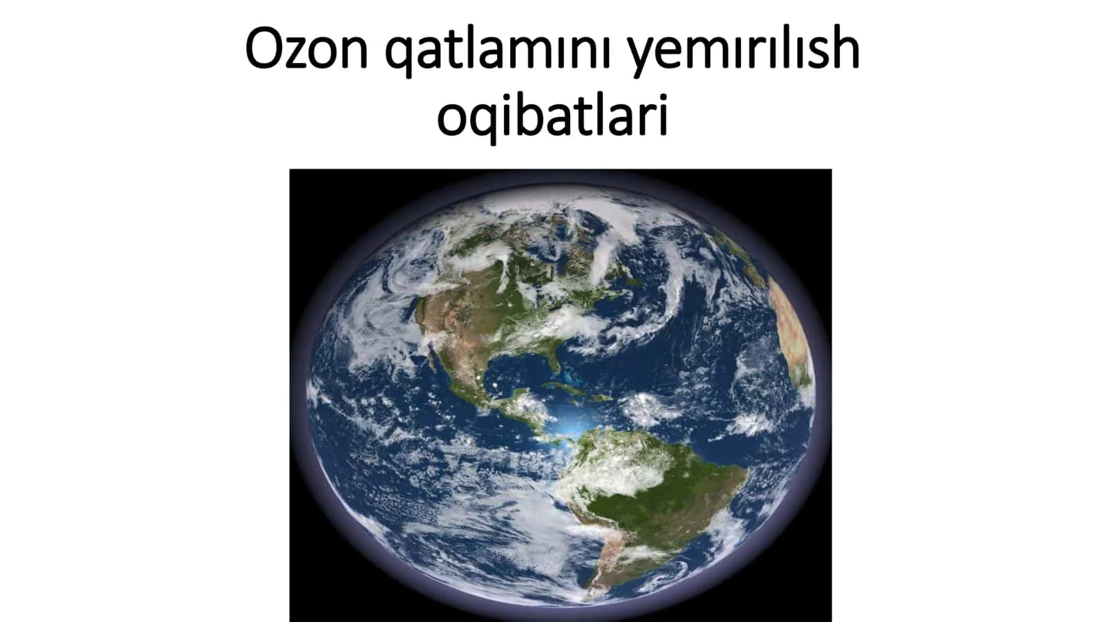 Ozon qatlami yemırılısh oqibatlari