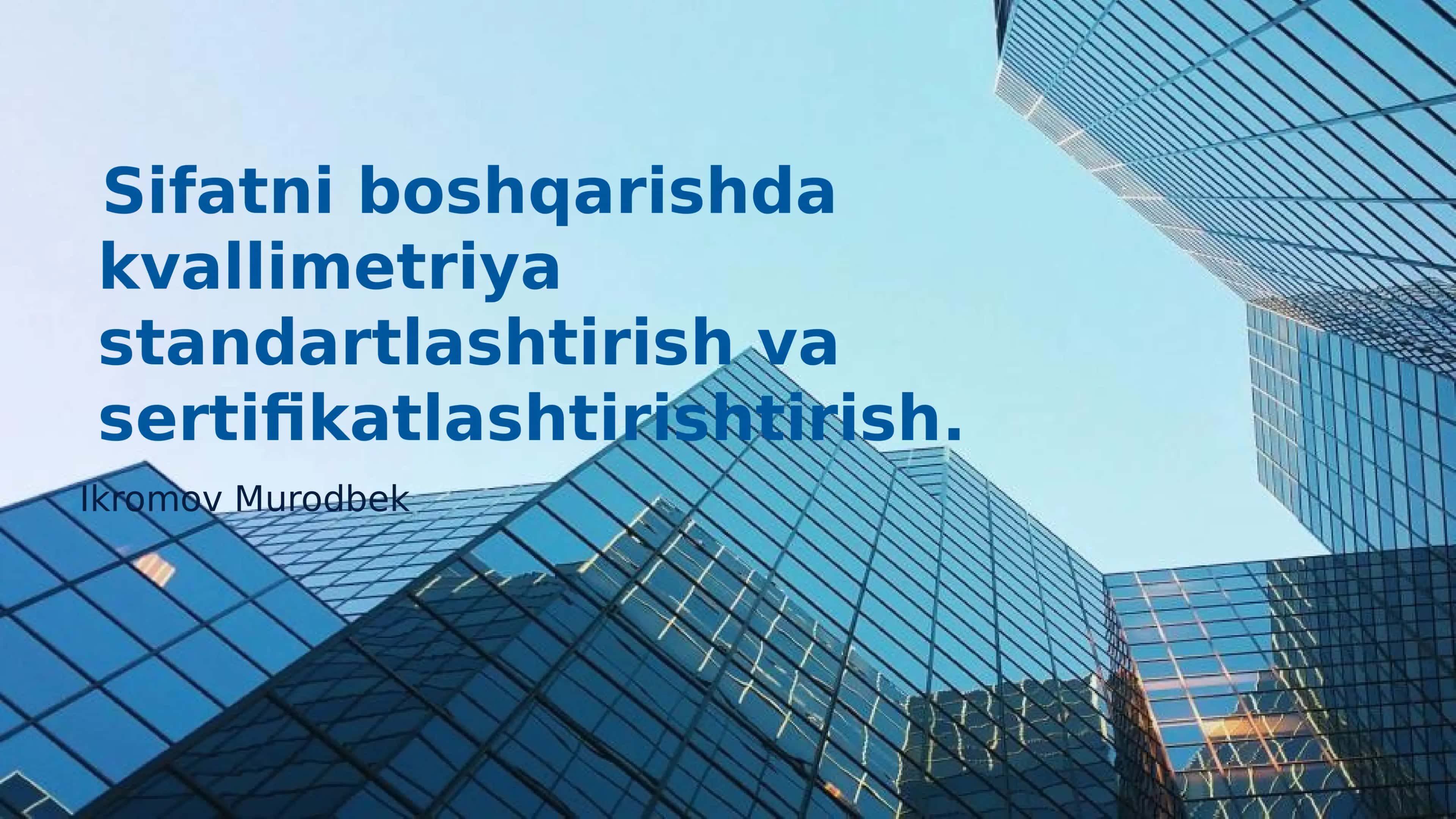 Sifatni boshqarish