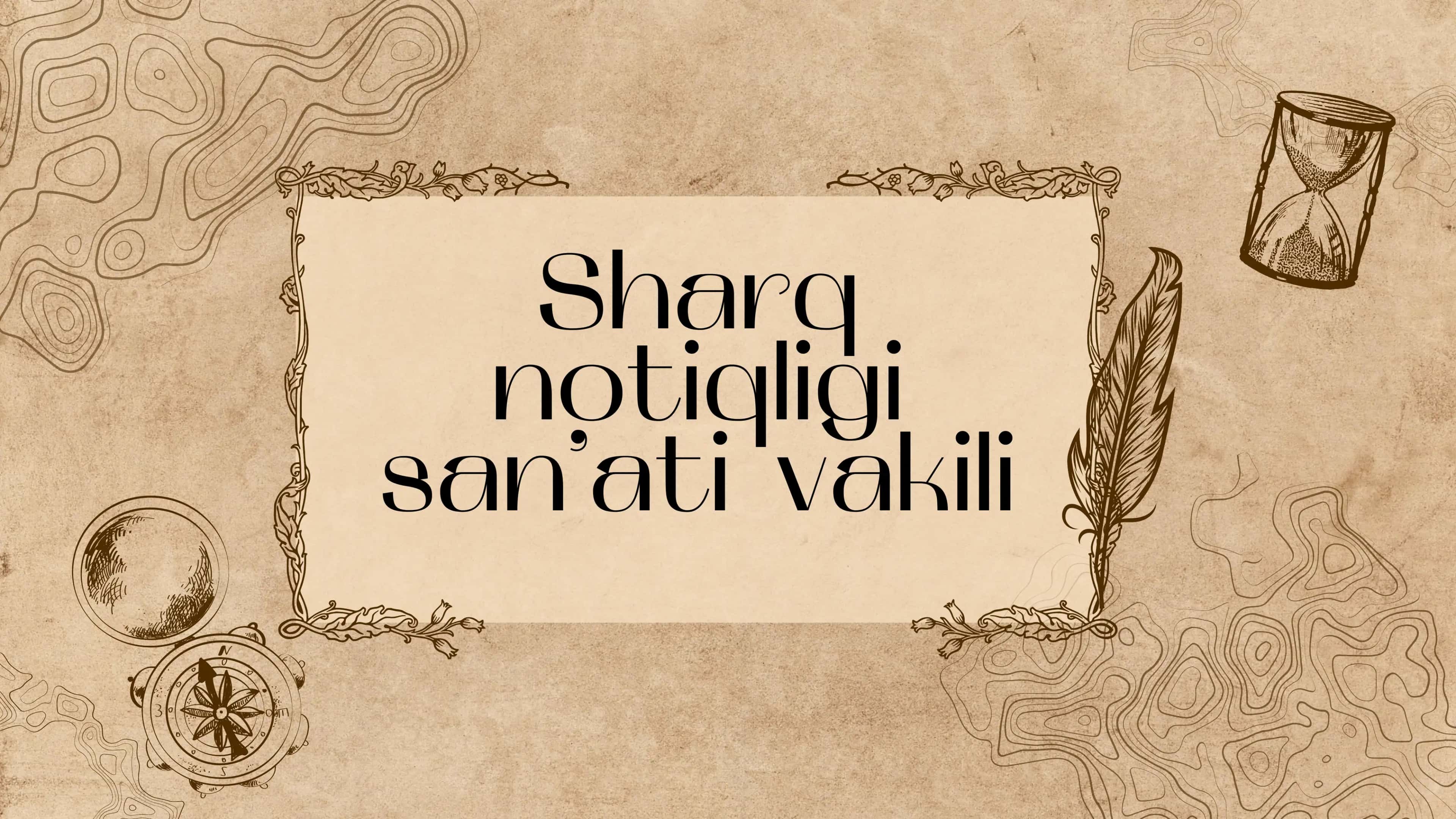 sharq notiqlik sanʼati vakillari