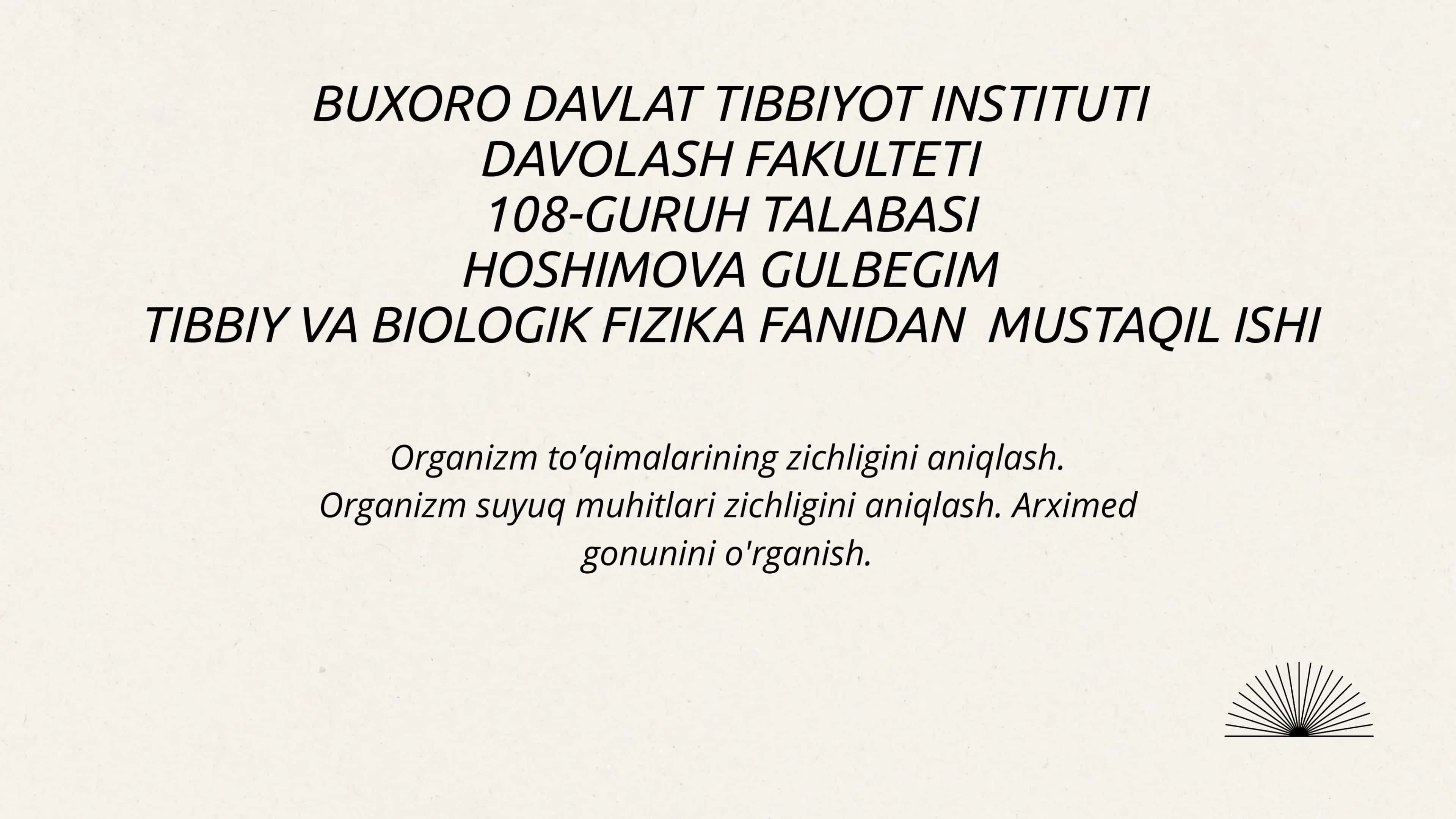 Organizm suyuqligi