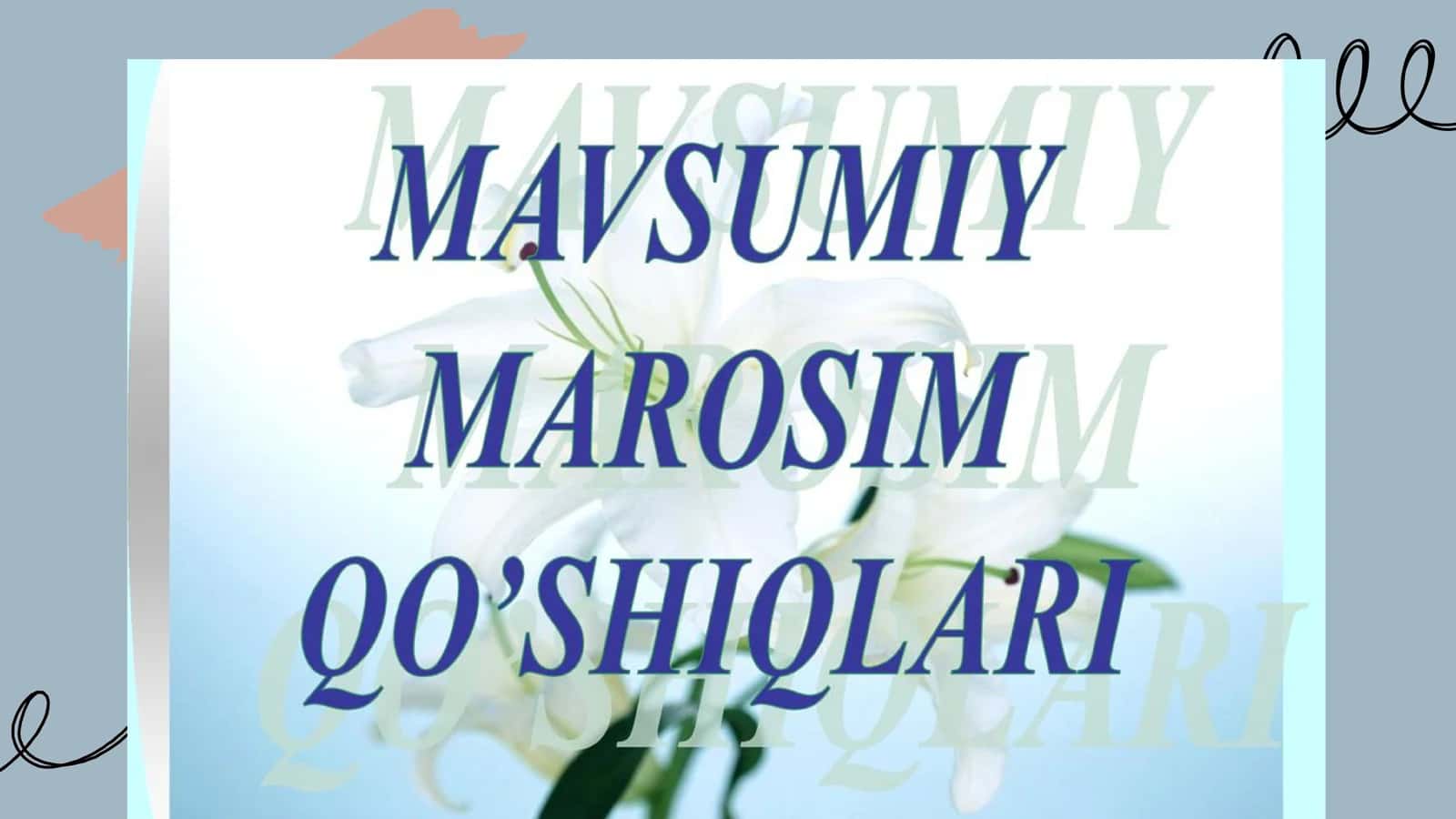 Mavsumiy marosim qo'shiqlari