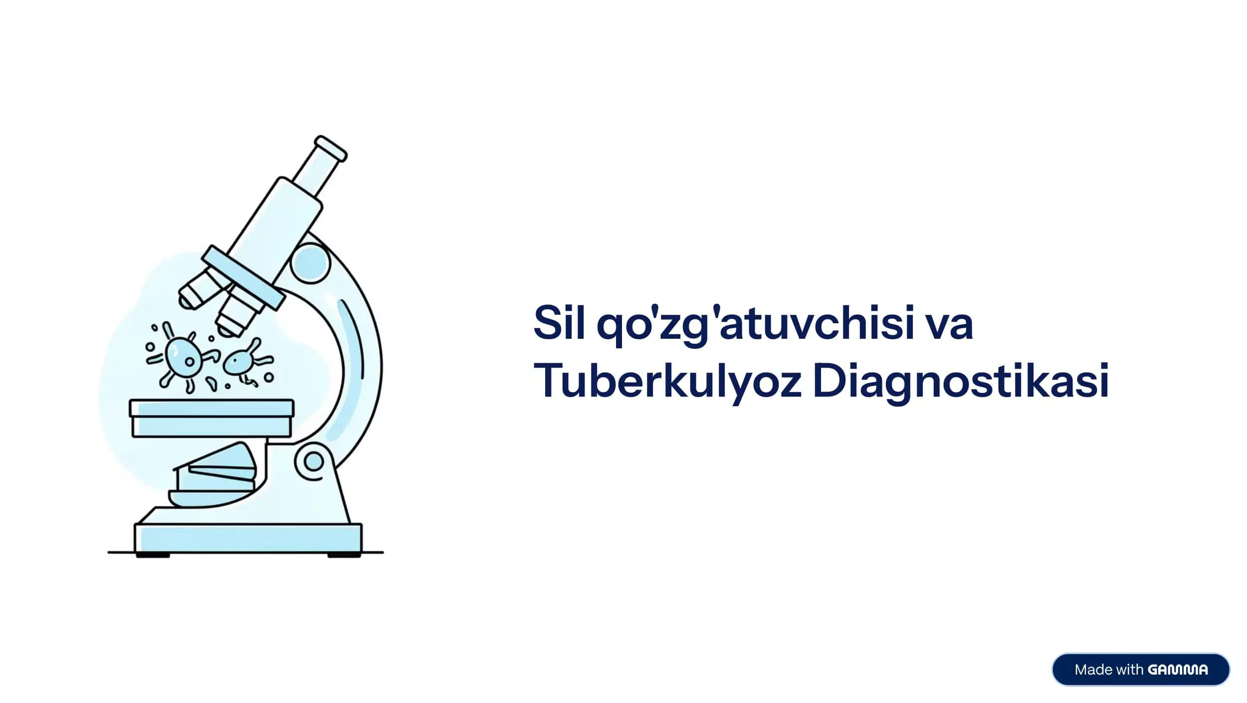 Tuberkulyoz Diagnostikasi