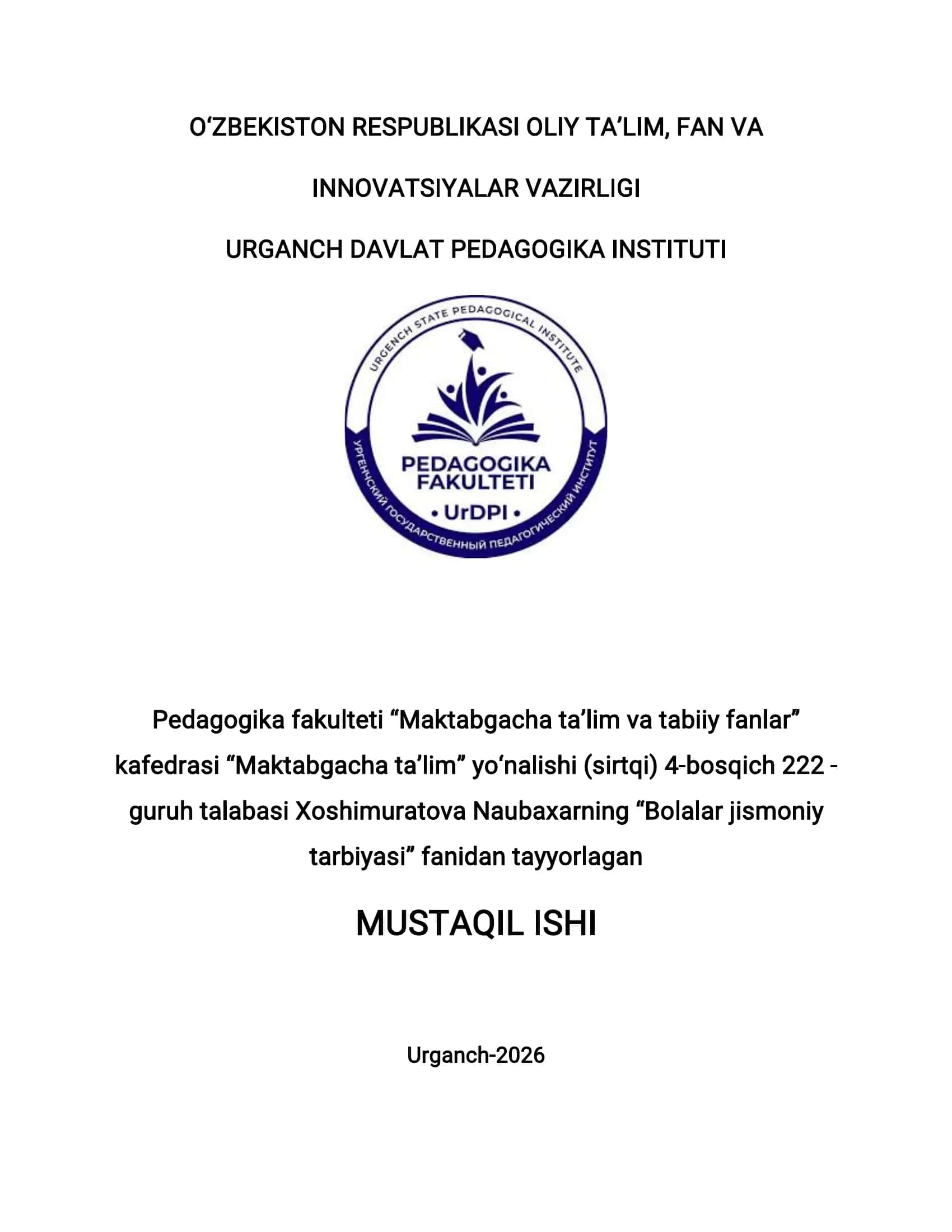 Tezkorlik qobiliyatini tarbiyalash