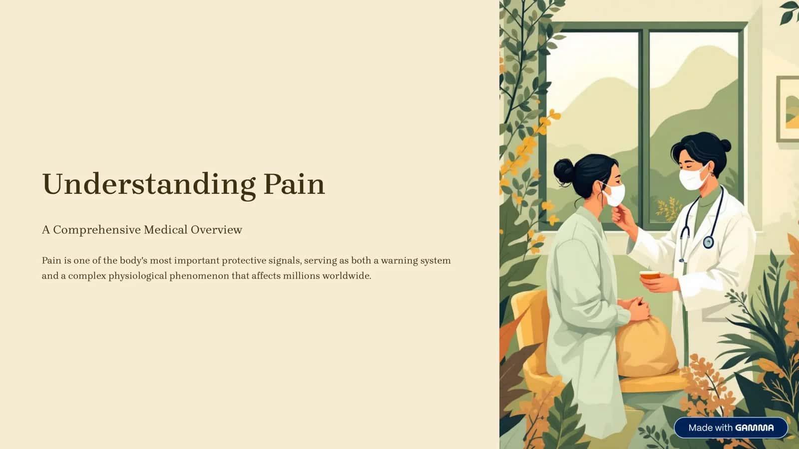 Understanding Pain