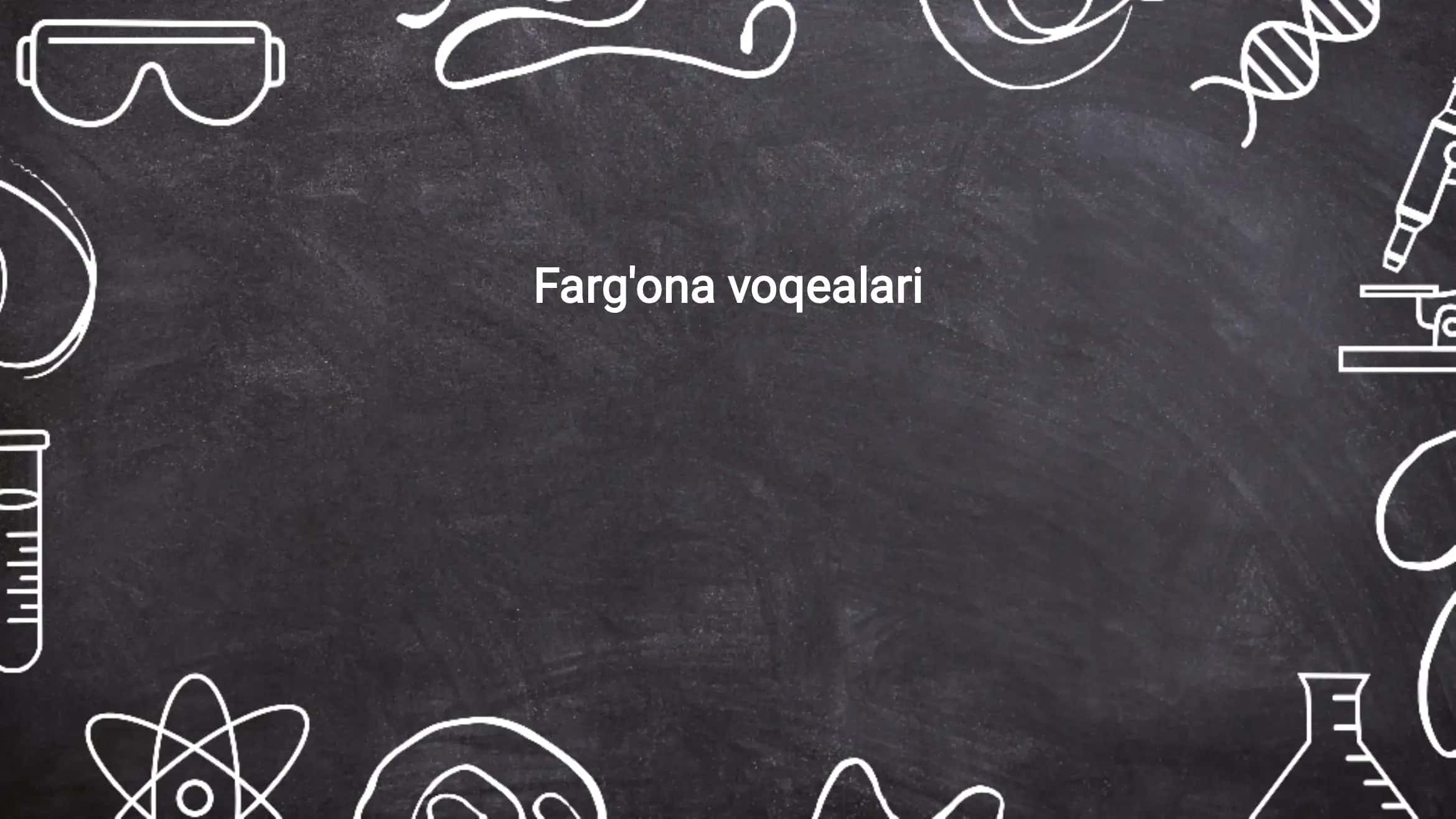 Farg'ona voqealari