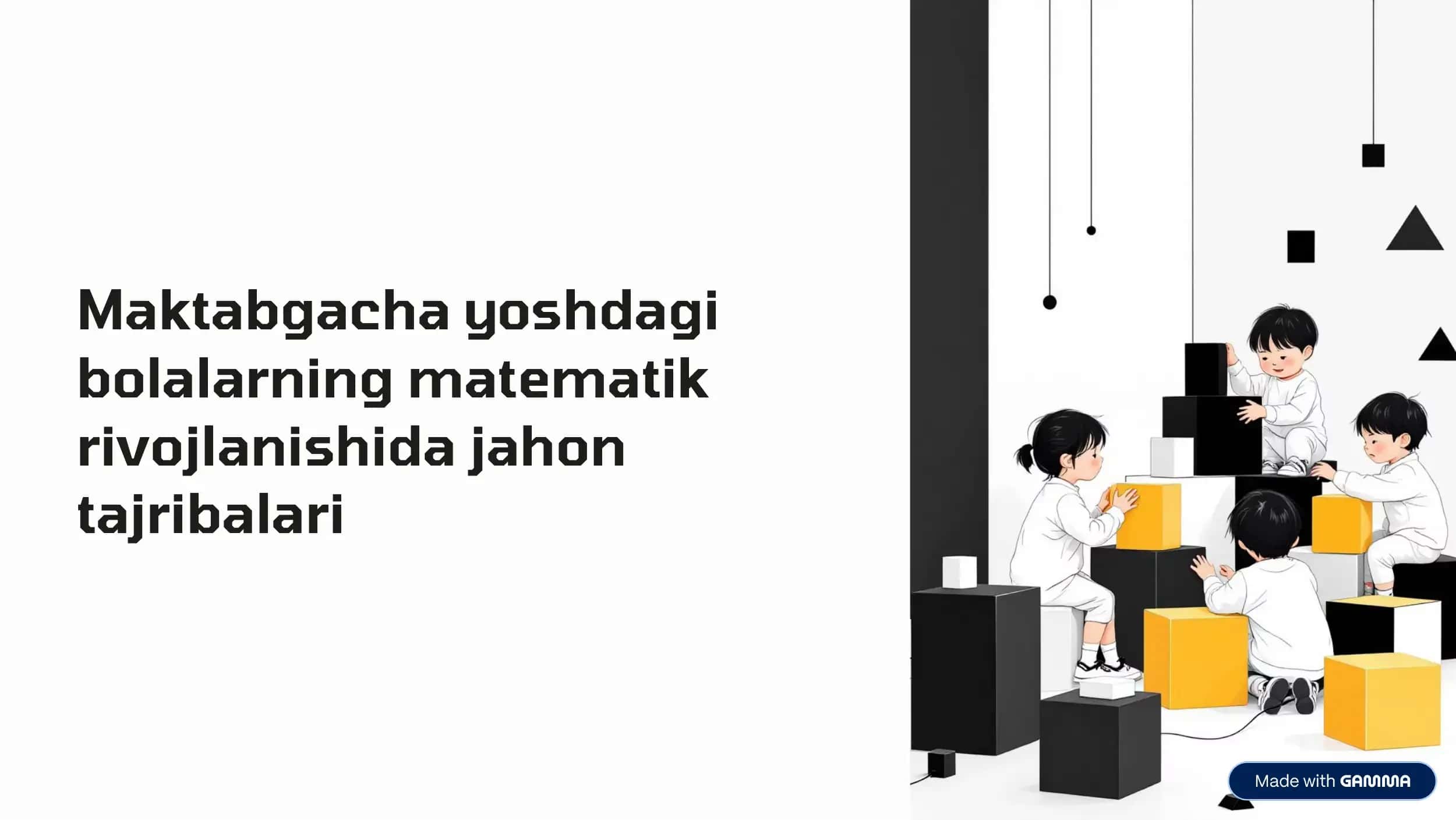 Matematika va uning rivojlanishi
