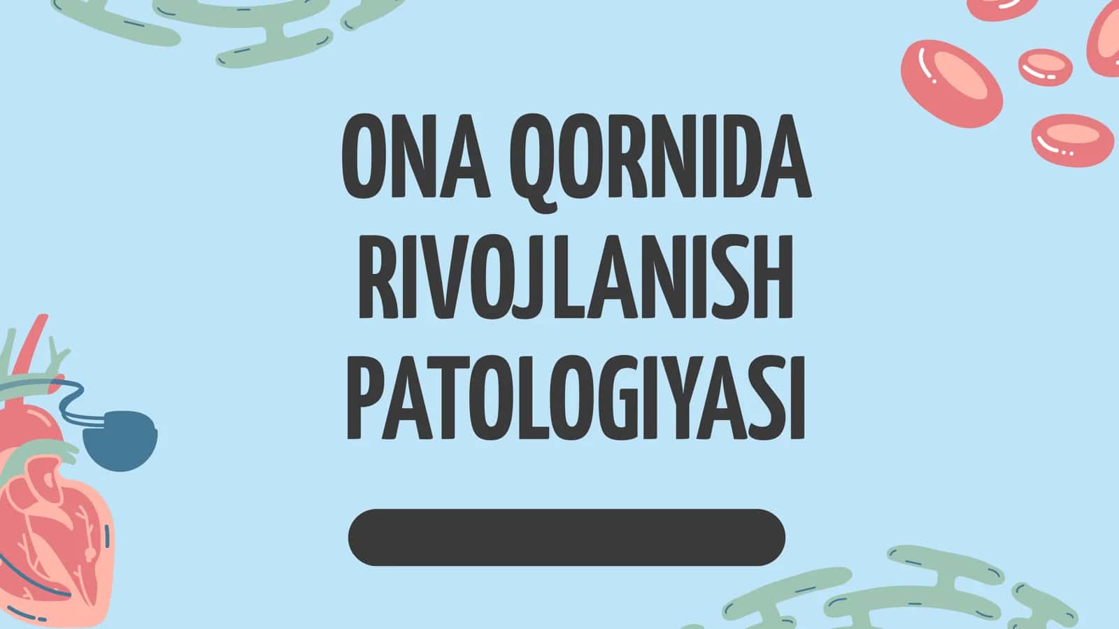 PATOLOGIK FIZIOLOGIYA (PATFIZ) NUQTAYI NAZARIDAN