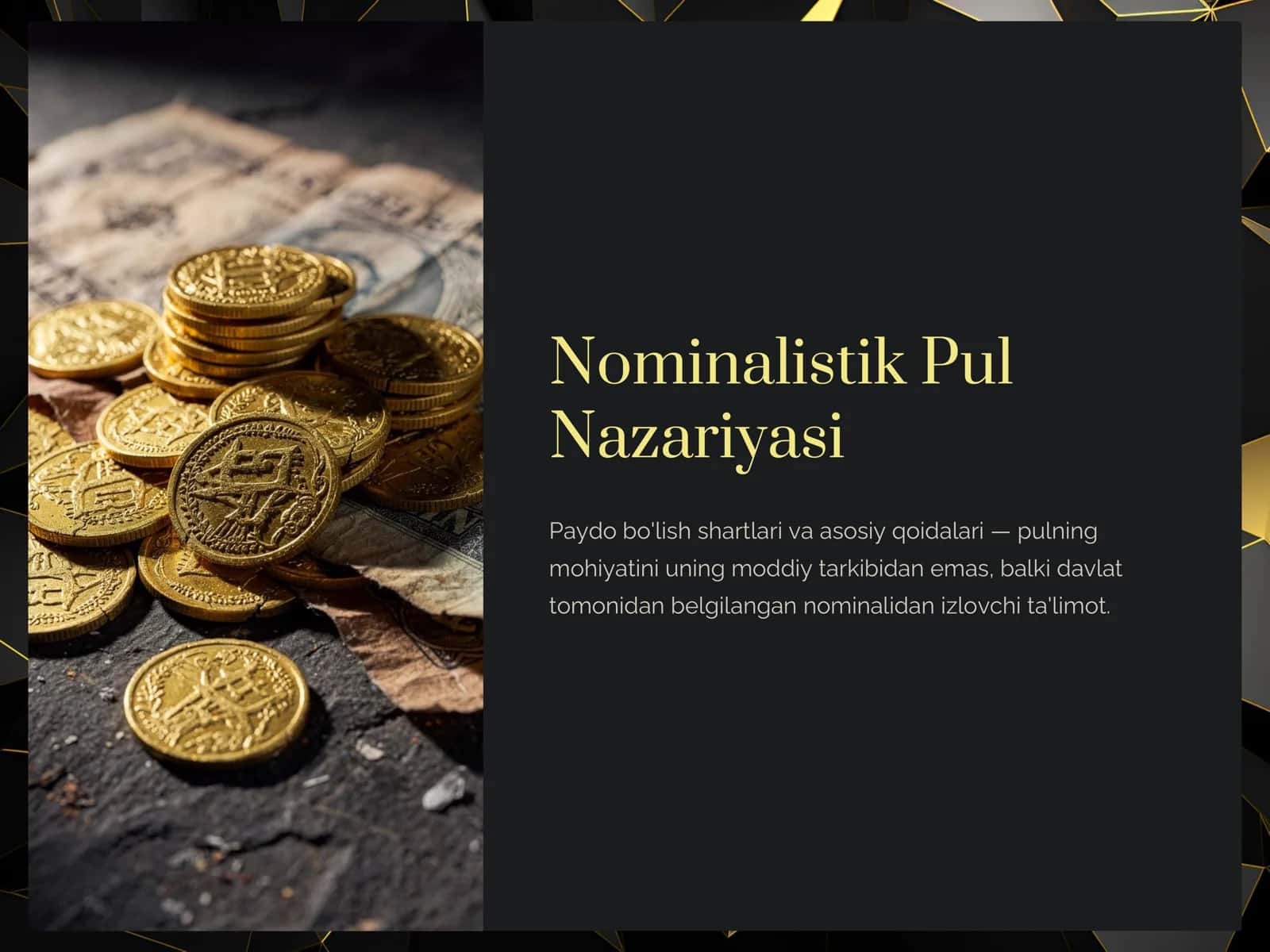 Nominalistik Pul Nazariyasi