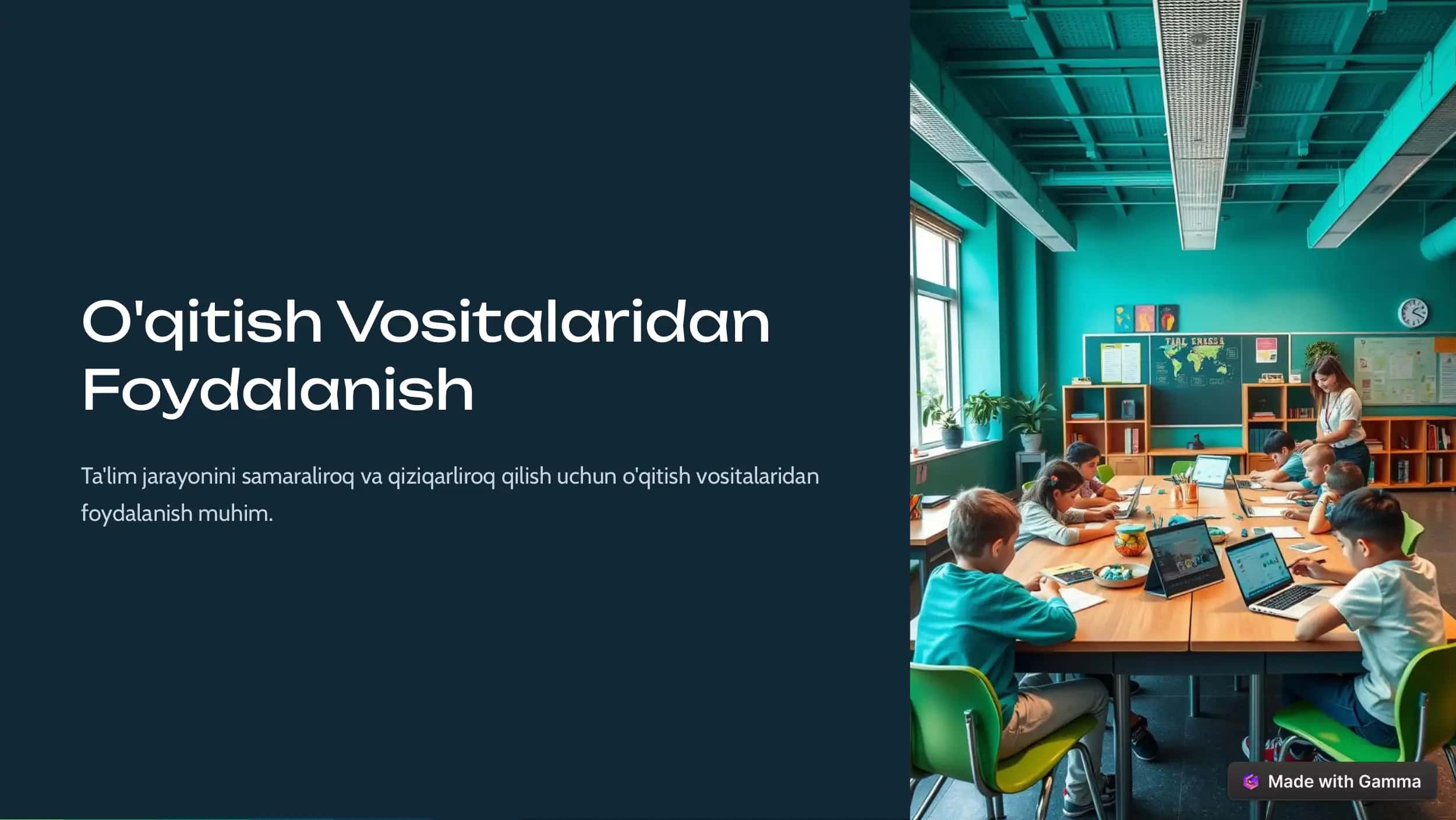 O'qitish Vositalari