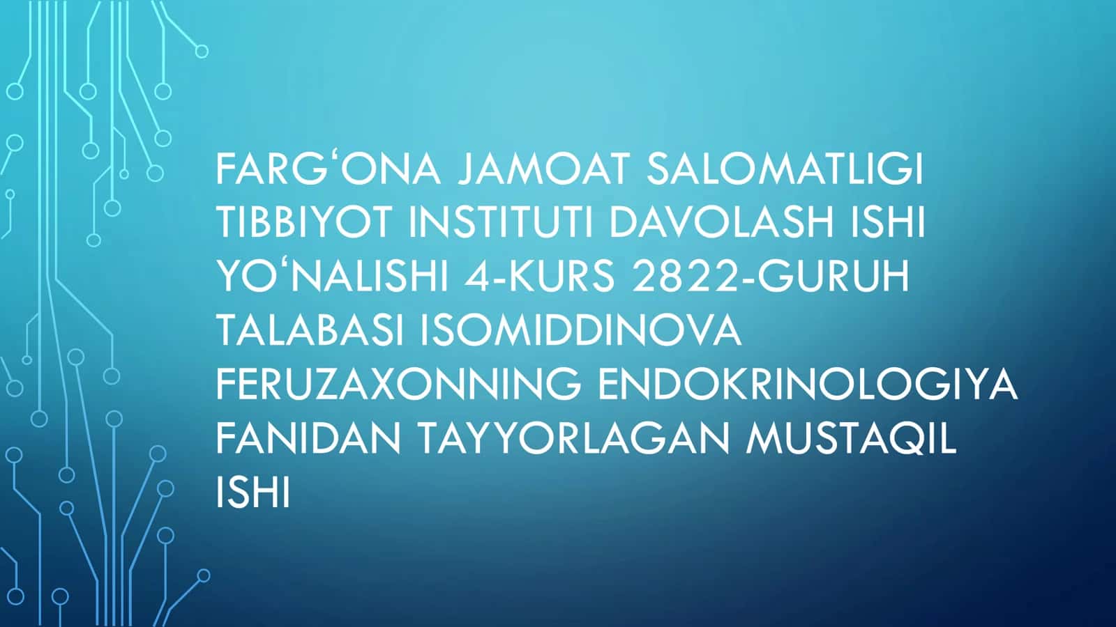 DIABETIK MAKROANGIOPATIYA