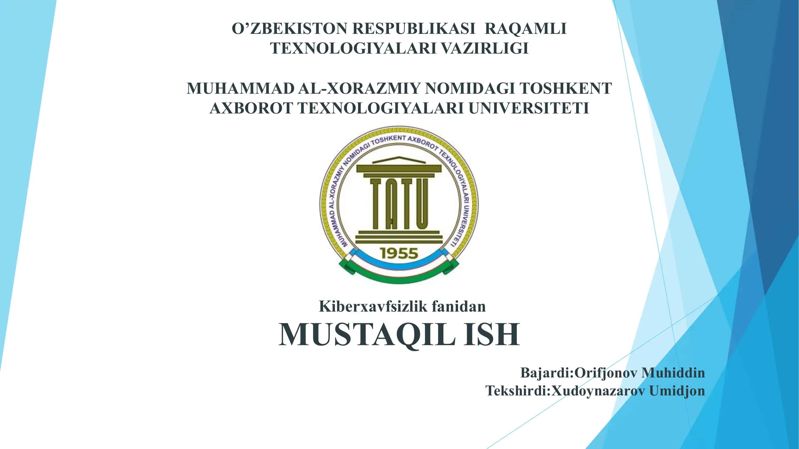 Kiberxavfsizlik sohasida mashhur sertifikatlar