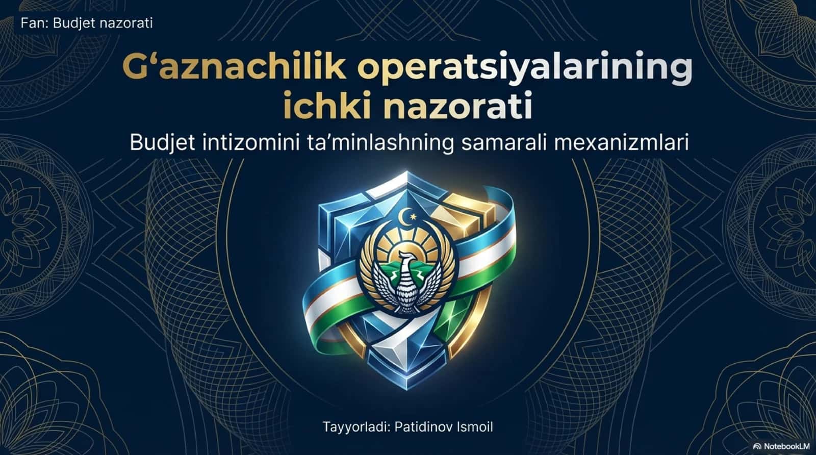 G'aznachilik