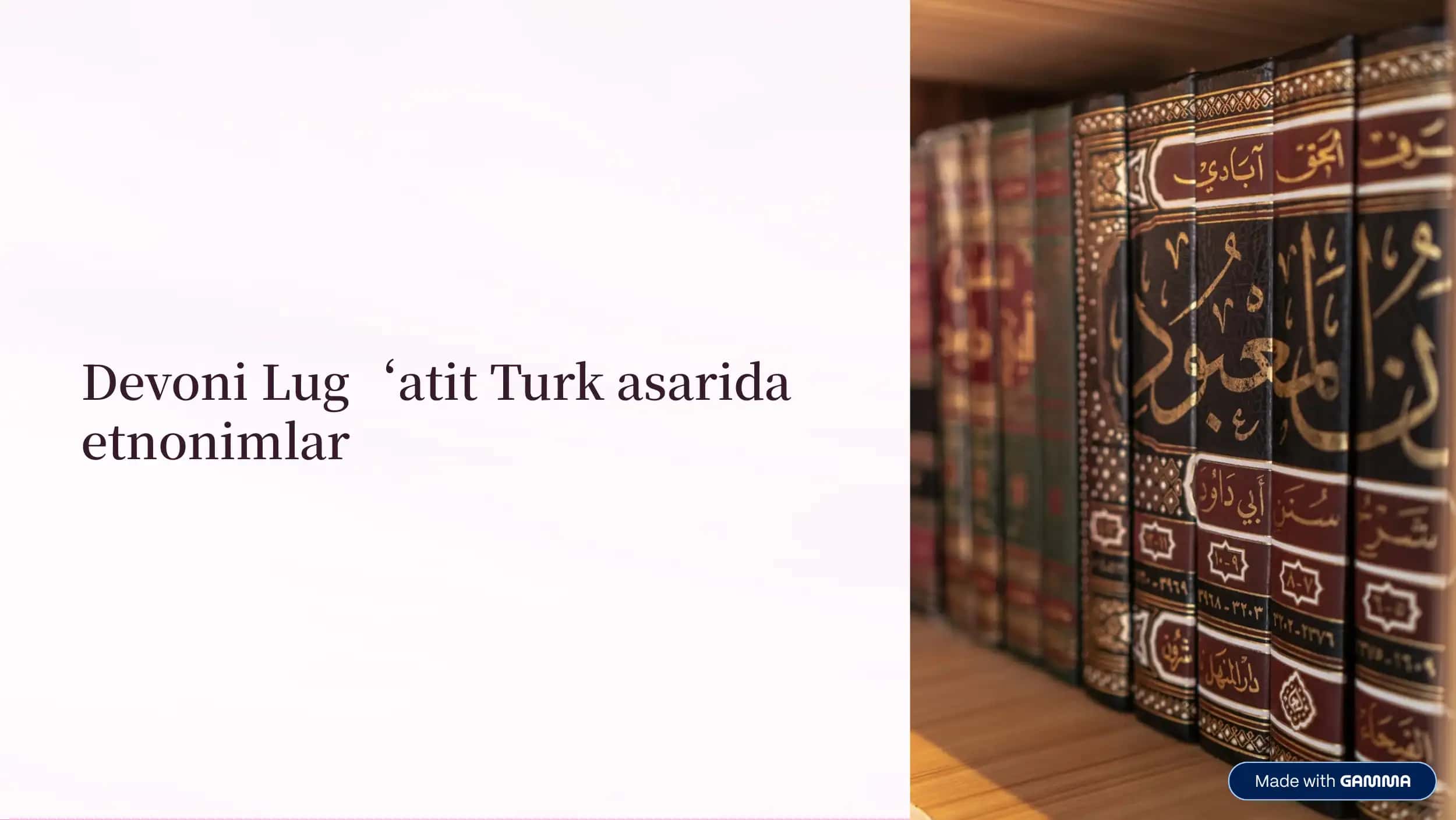 Devoni Lug8atit Turk