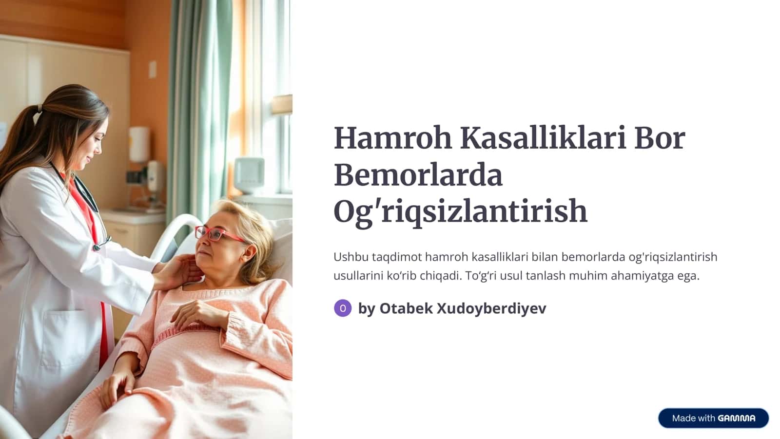 Miyyada bo'ladigan simptomlarni davolash