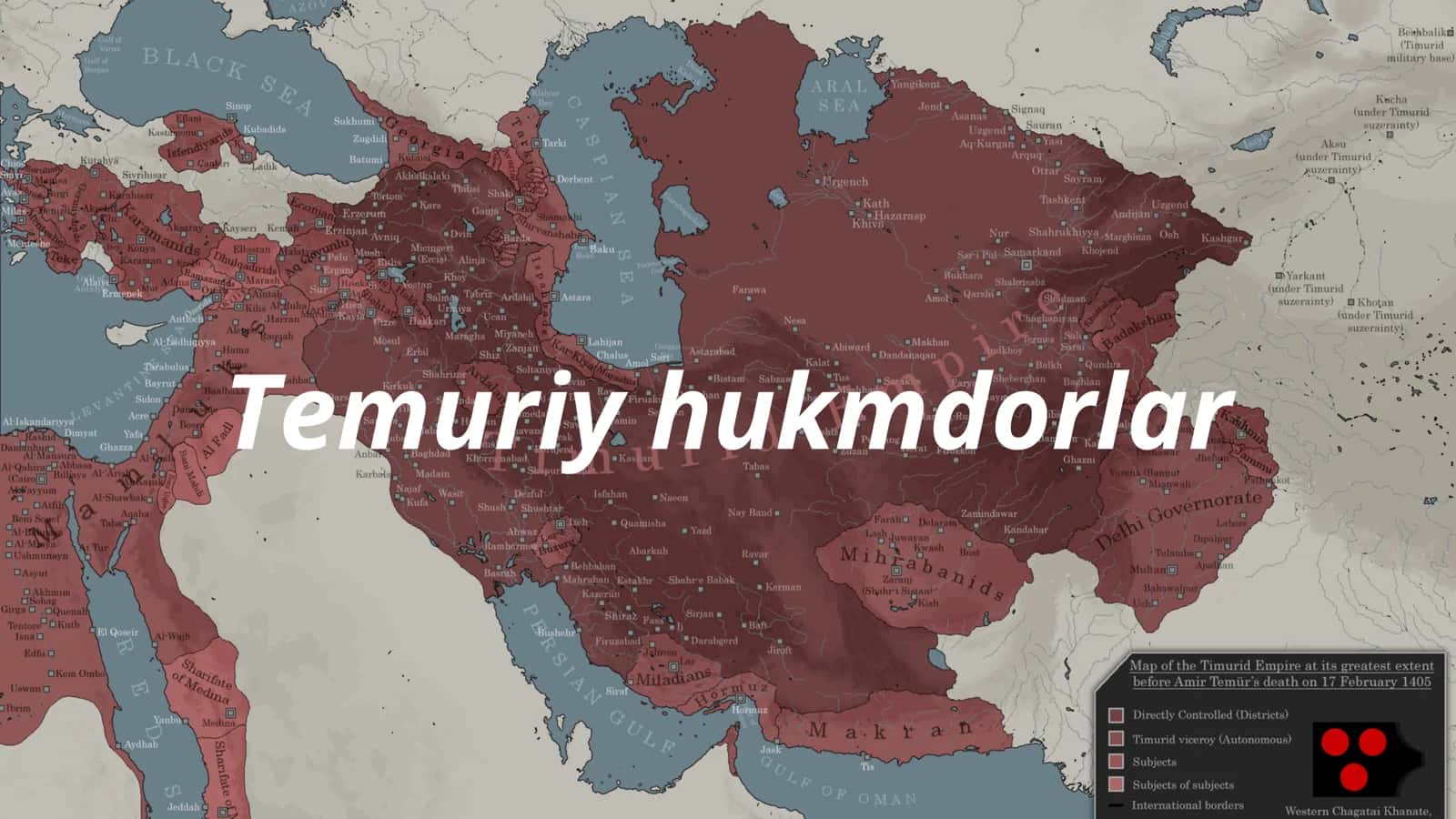 Temuriy hukmdorlar