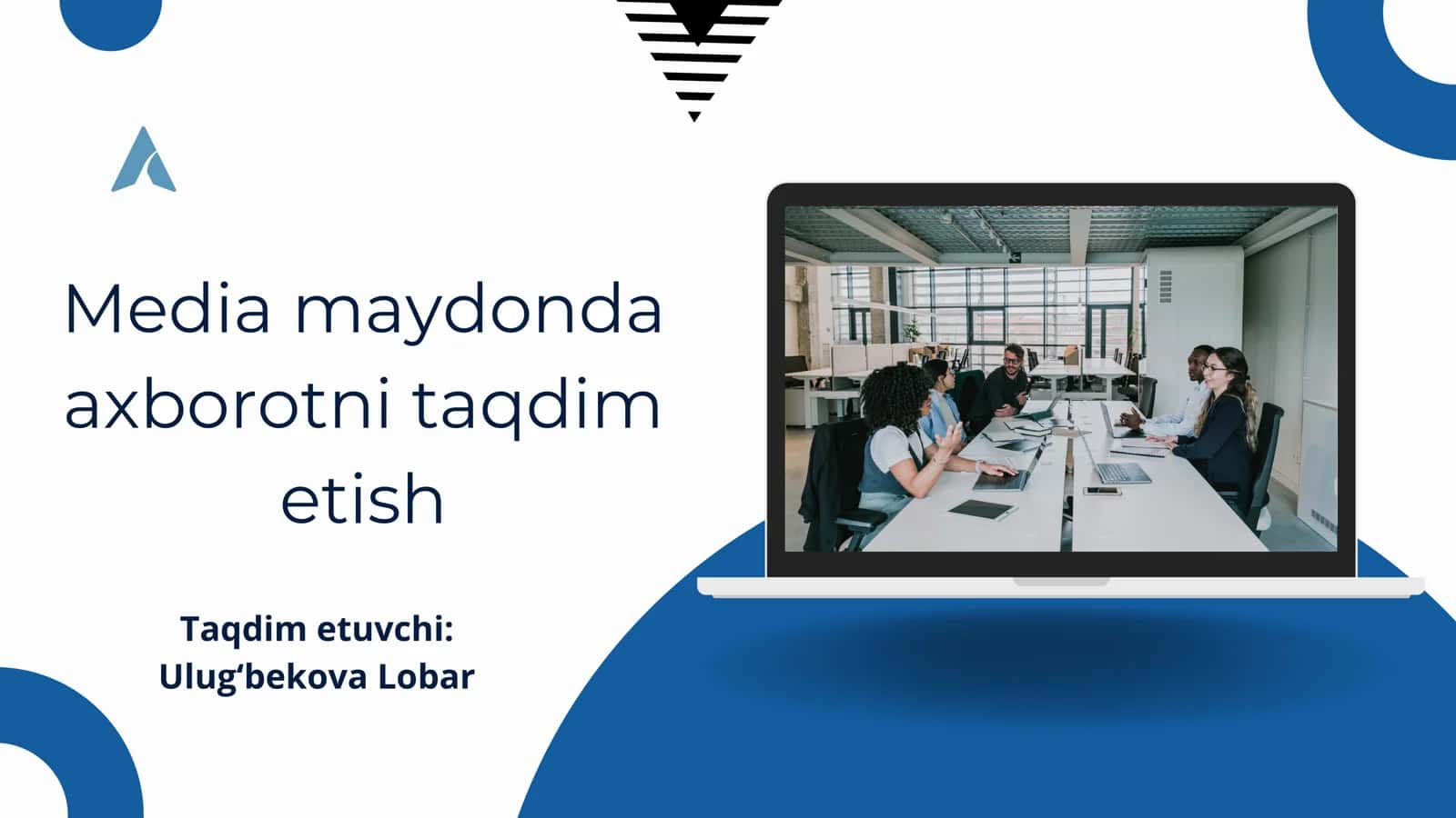 Media maydonda axborotni taqdim etish