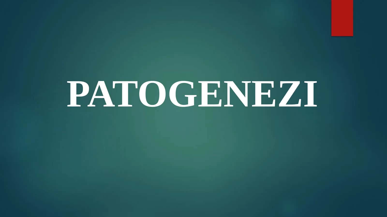 PATOGENEZI