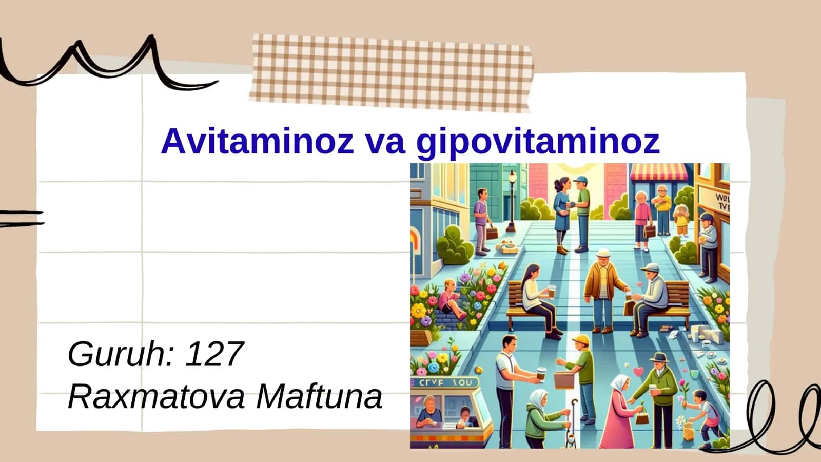 Avitaminoz va gipovitaminoz