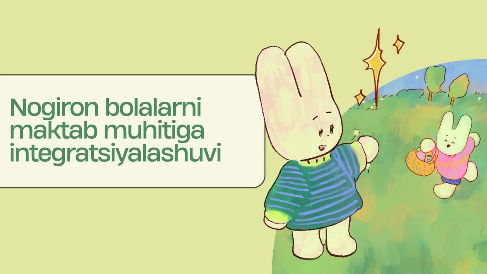 Nogiron bolalarni maktab muhitiga integratsiyalashuvi
