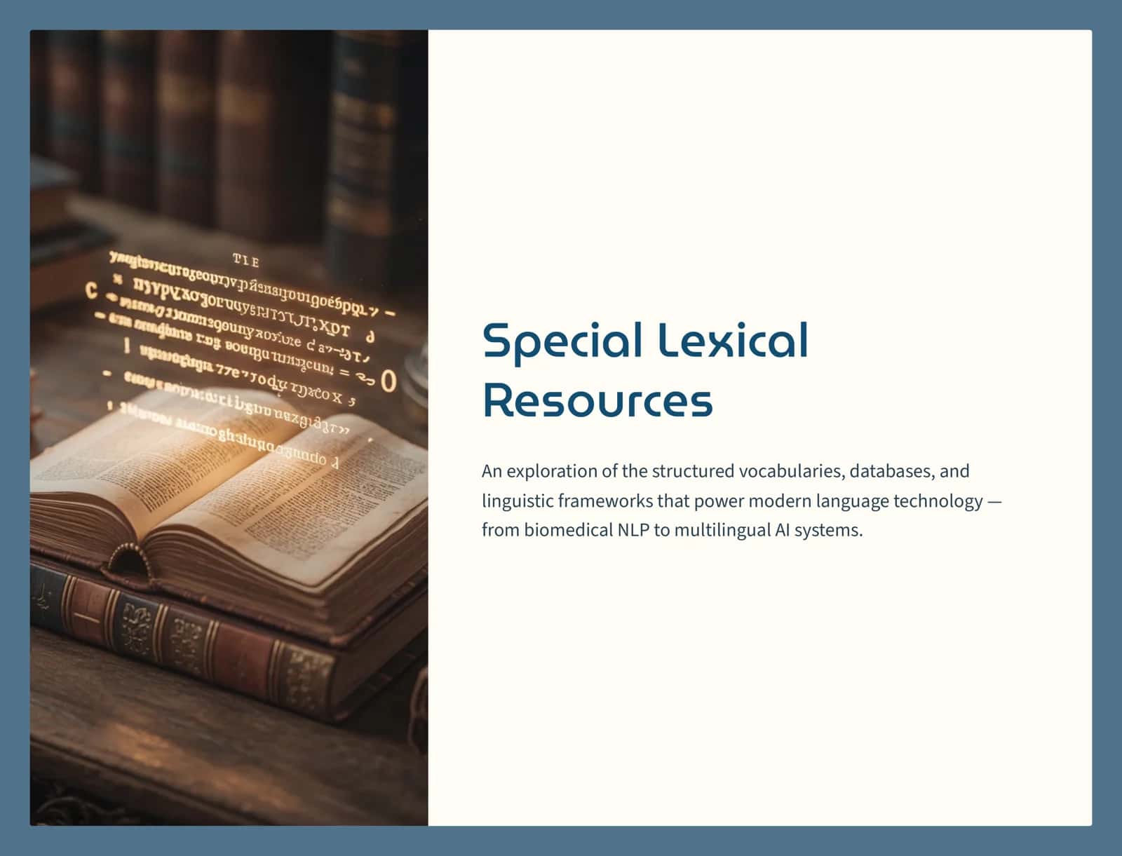 The SPECIALIST Lexicon: A Biomedical Powerhouse