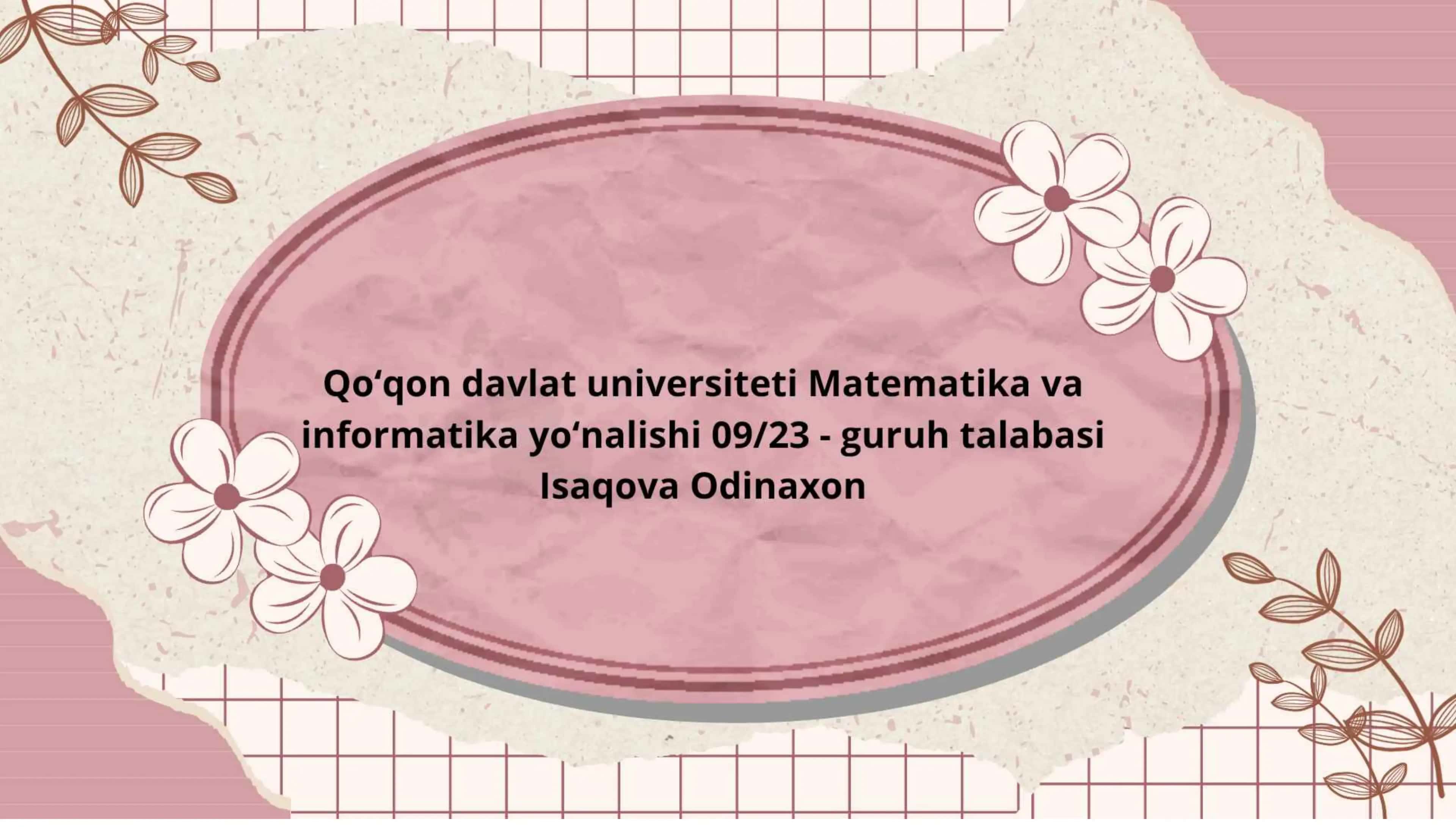 Taqdimot gospital pedagogika