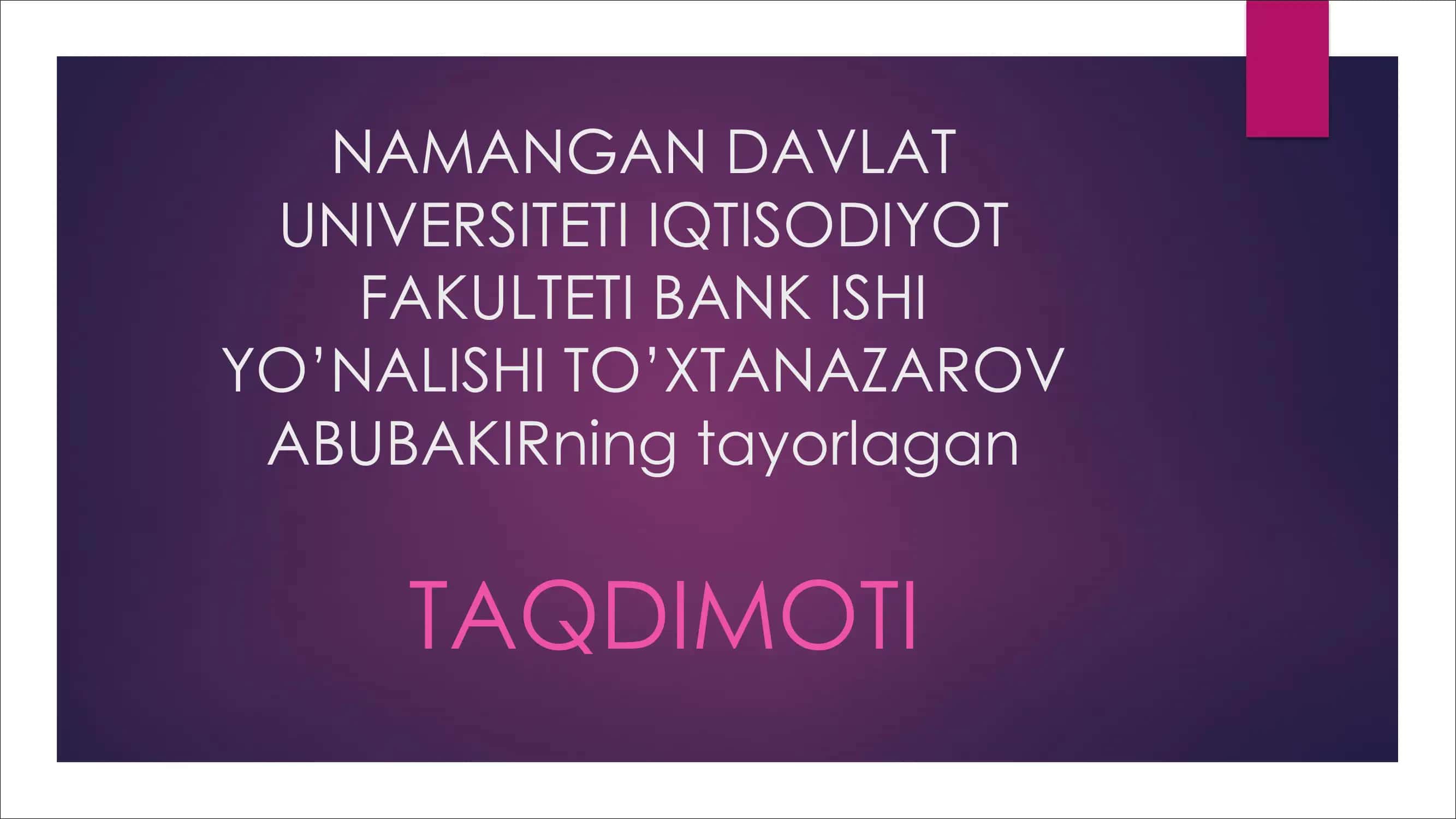 EHTIYOJLARNING MAZMUNI VA ULARNING TURKUMLANISHI