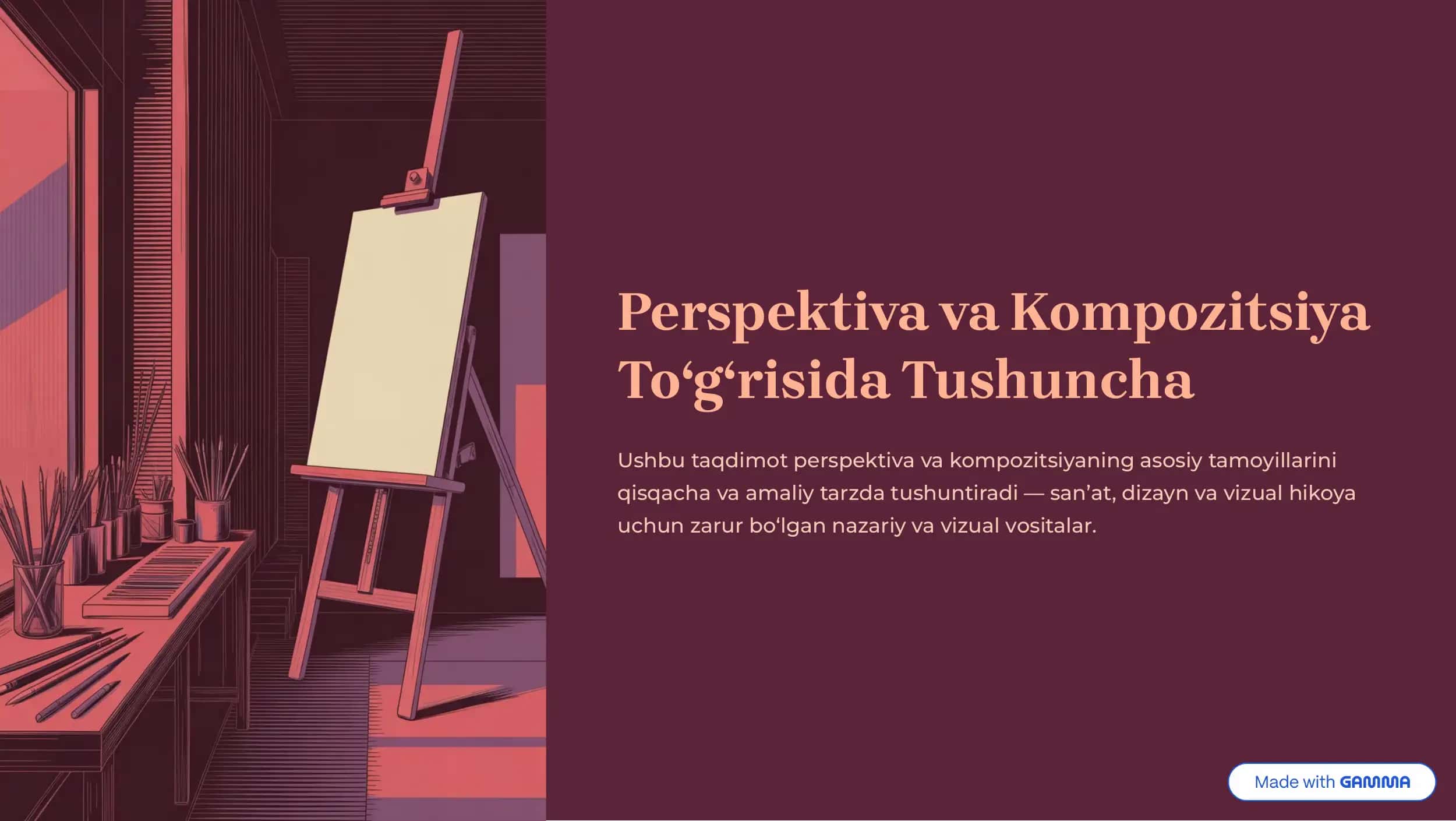 Perspektiva va Kompozitsiya