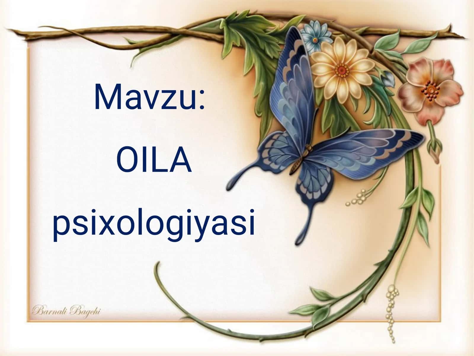 Oila psixologiyasi