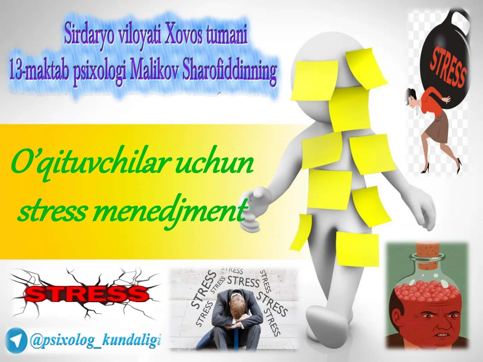 O’qituvchilar uchun stress menedjment