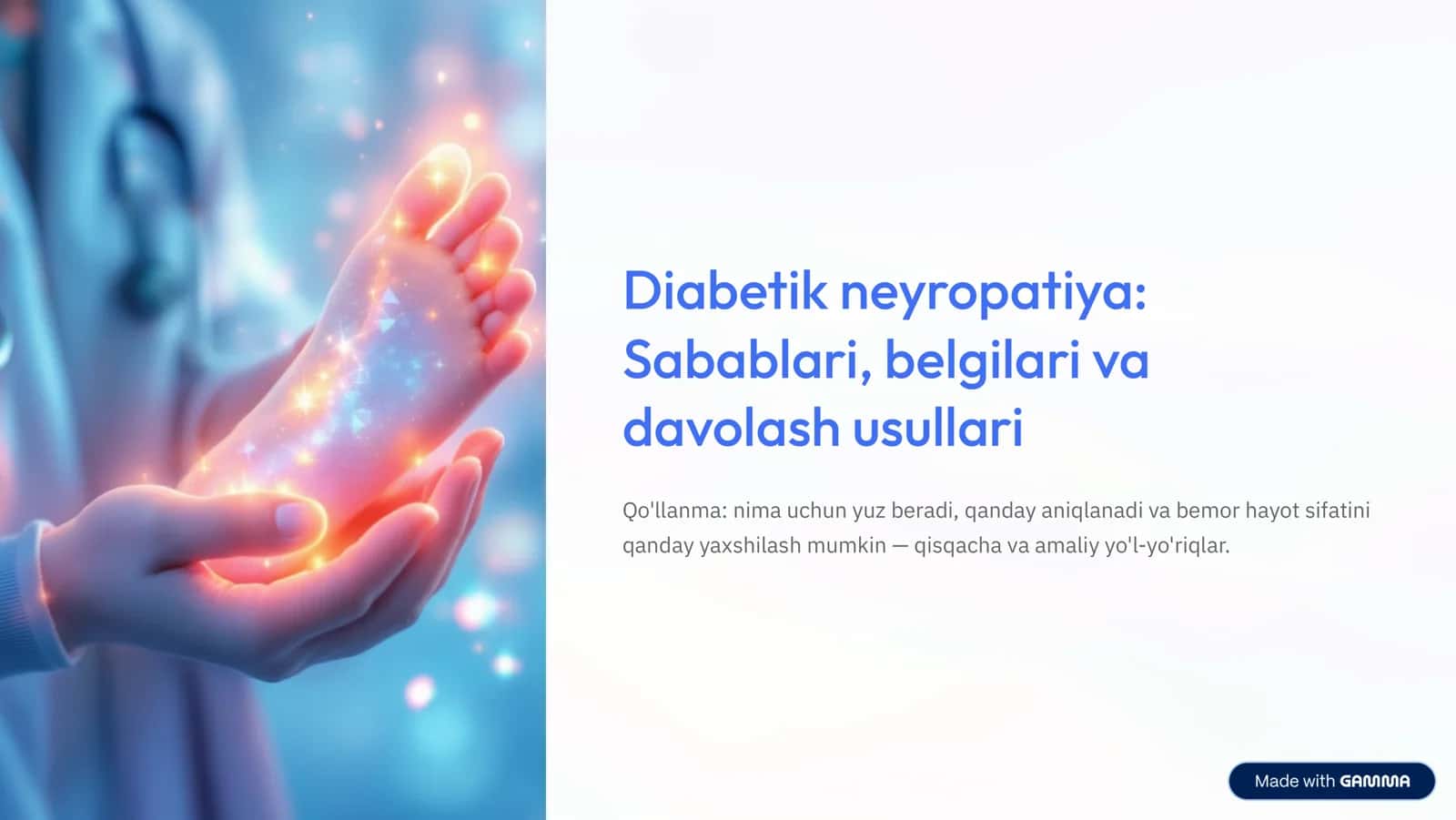 Diabetik neyropatiya