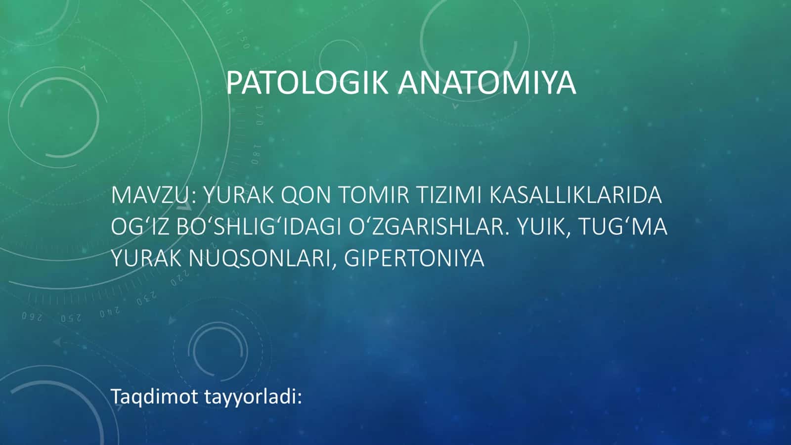 Taqdimot